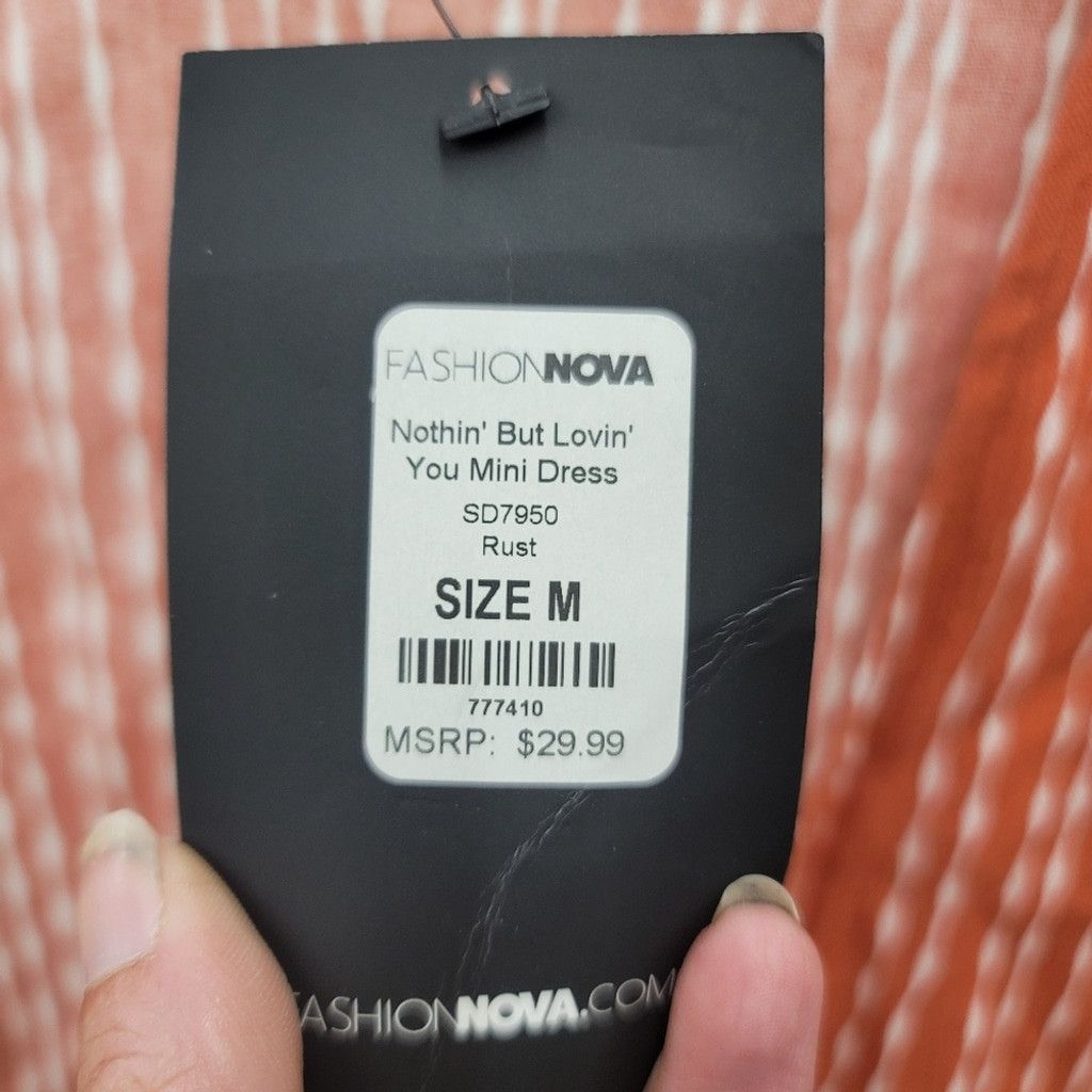 Fashion Nova NWT Fashion Nova Nothin But Lovin You Mini Dress Size M / US 6-8 / IT 42-44 - 4 Thumbnail