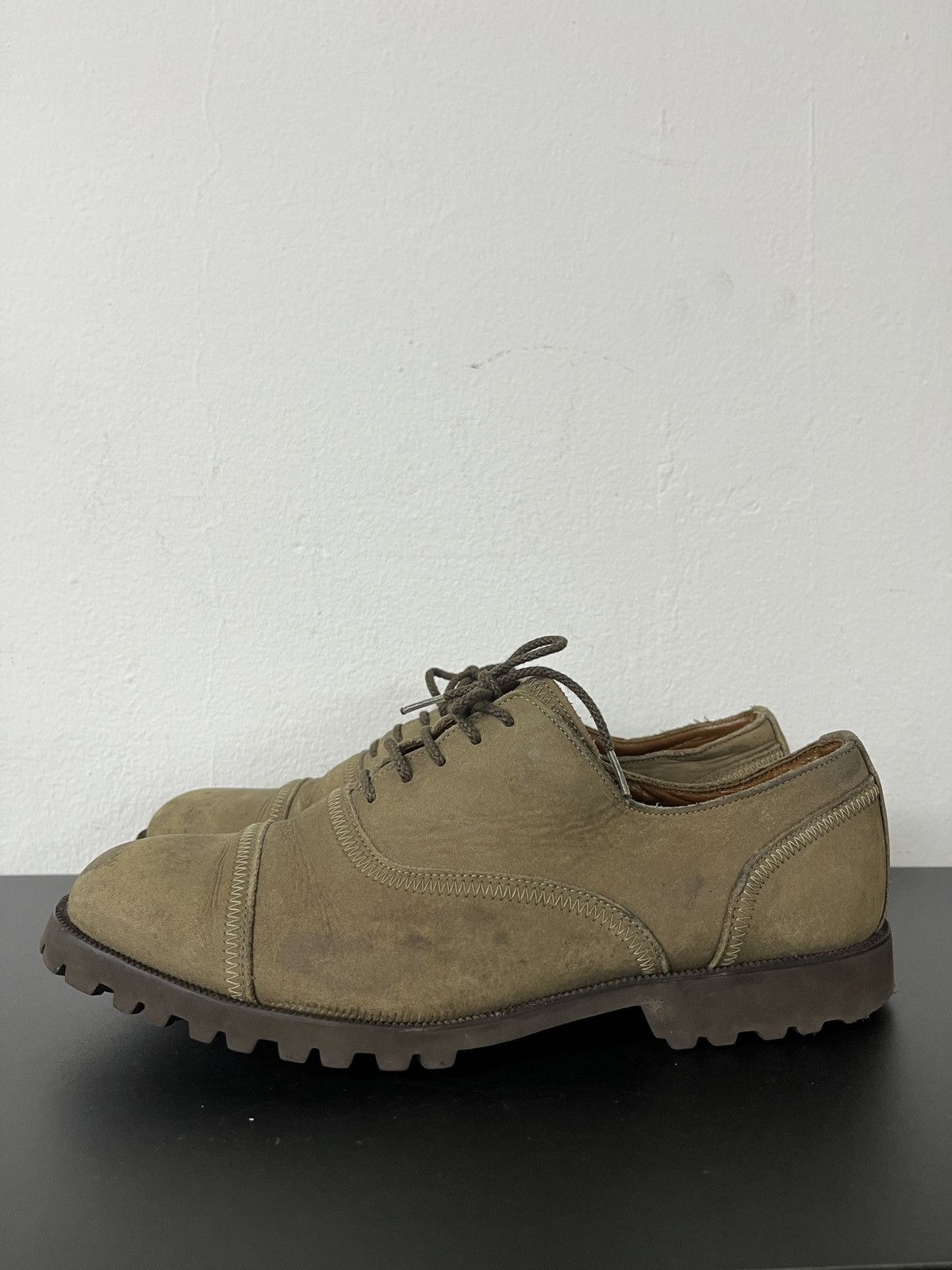 Issey Miyake Vintage Issey Miyake Leather Suede Oxford Derby Shoes Size US 7.5 / EU 40-41 - 3 Thumbnail