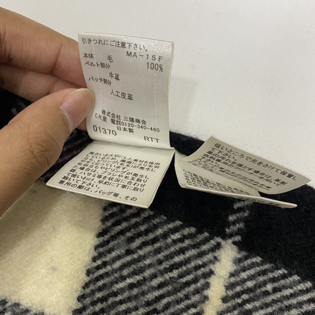 Burberry BURBERRYS PLAID WOOL HOODED CAPE SCARF BUR071 Size ONE SIZE - 8 Thumbnail