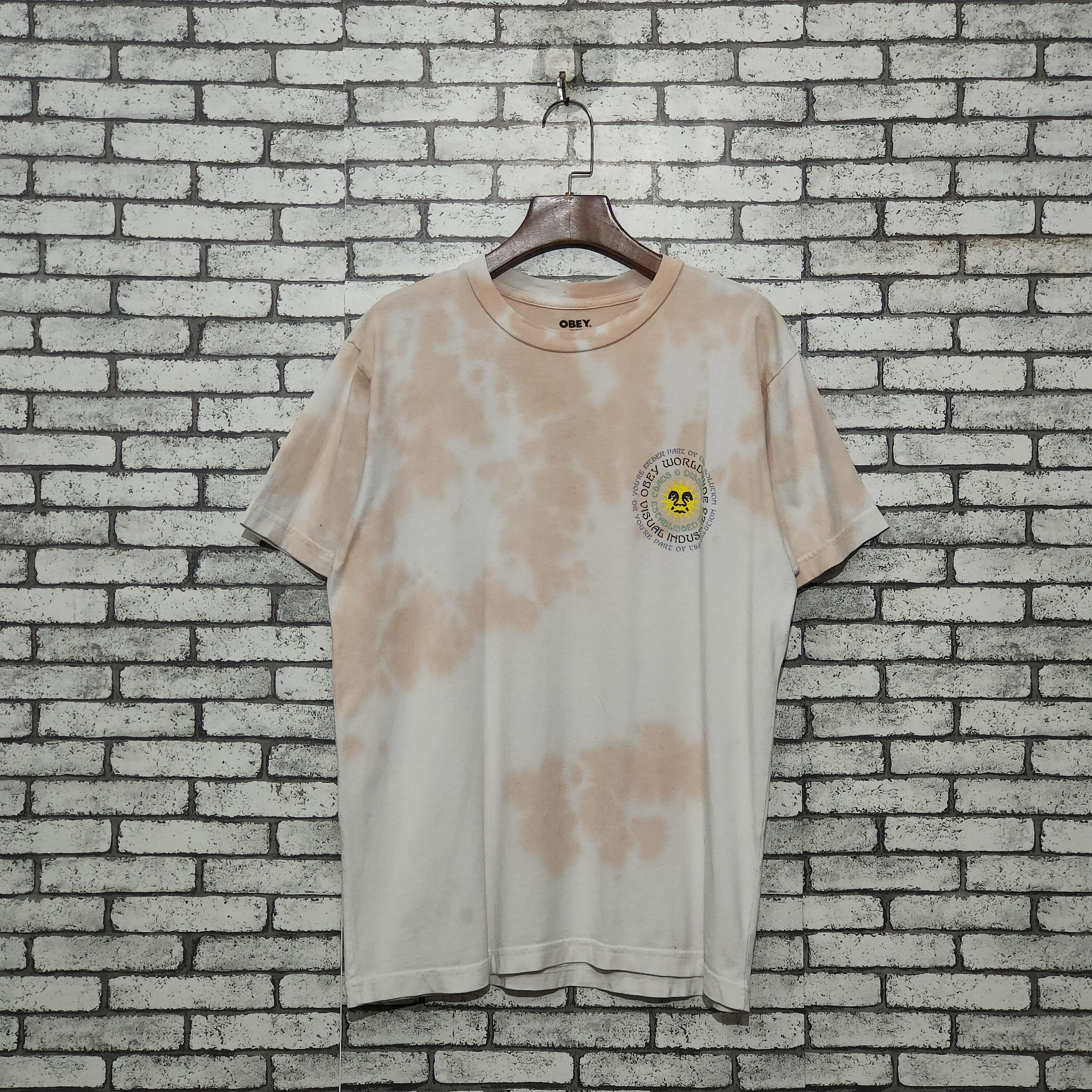 Obey × Vintage 🔥Obey Organic Tie Dye S Short Sleeve T-Shirts Size US S / EU 44-46 / 1 - 1 Thumbnail