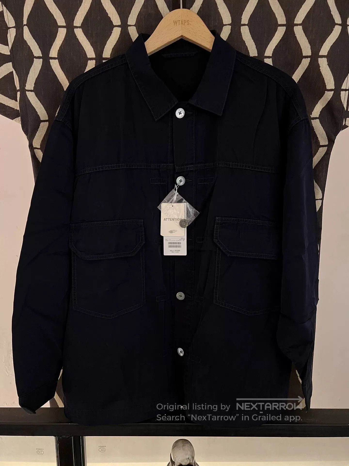 Beams Japan beams ssz g-shirt outwear in khaki. Size US S / EU 44-46 / 1 - 4 Thumbnail