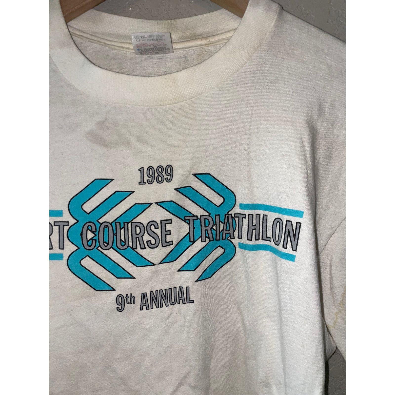 Vintage Vintage Short Course Triathlon Long Sleeve Shirt Tee VTG M Size US M / EU 48-50 / 2 - 3 Thumbnail