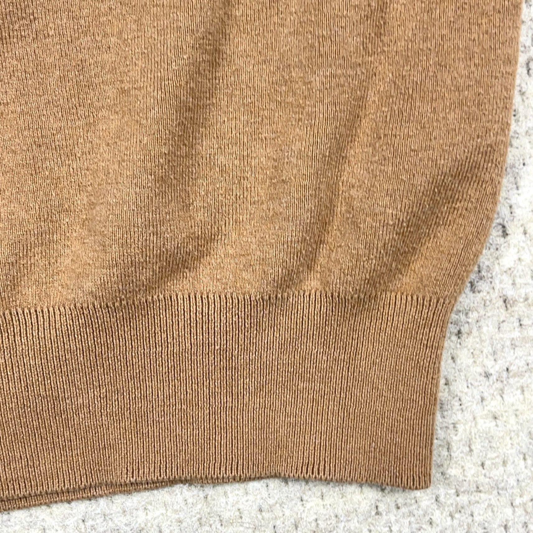Polo Ralph Lauren VINTAGE Polo Ralph Lauren Sweater Vest Men L Brown Pima Cotton Soft Thin Red Pony Size US L / EU 52-54 / 3 - 3 Thumbnail