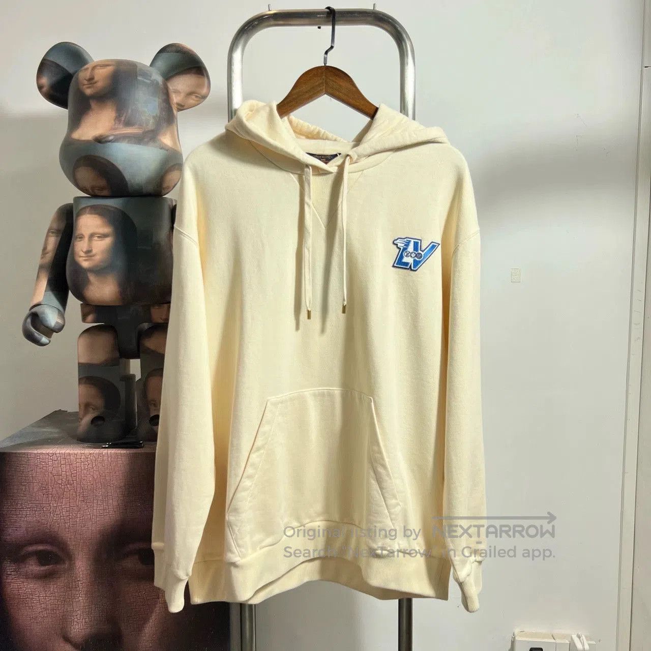Louis Vuitton Louis Vuitton Embroidered Logo Hoodie. Size US XL / EU 56 / 4 - 1 Thumbnail