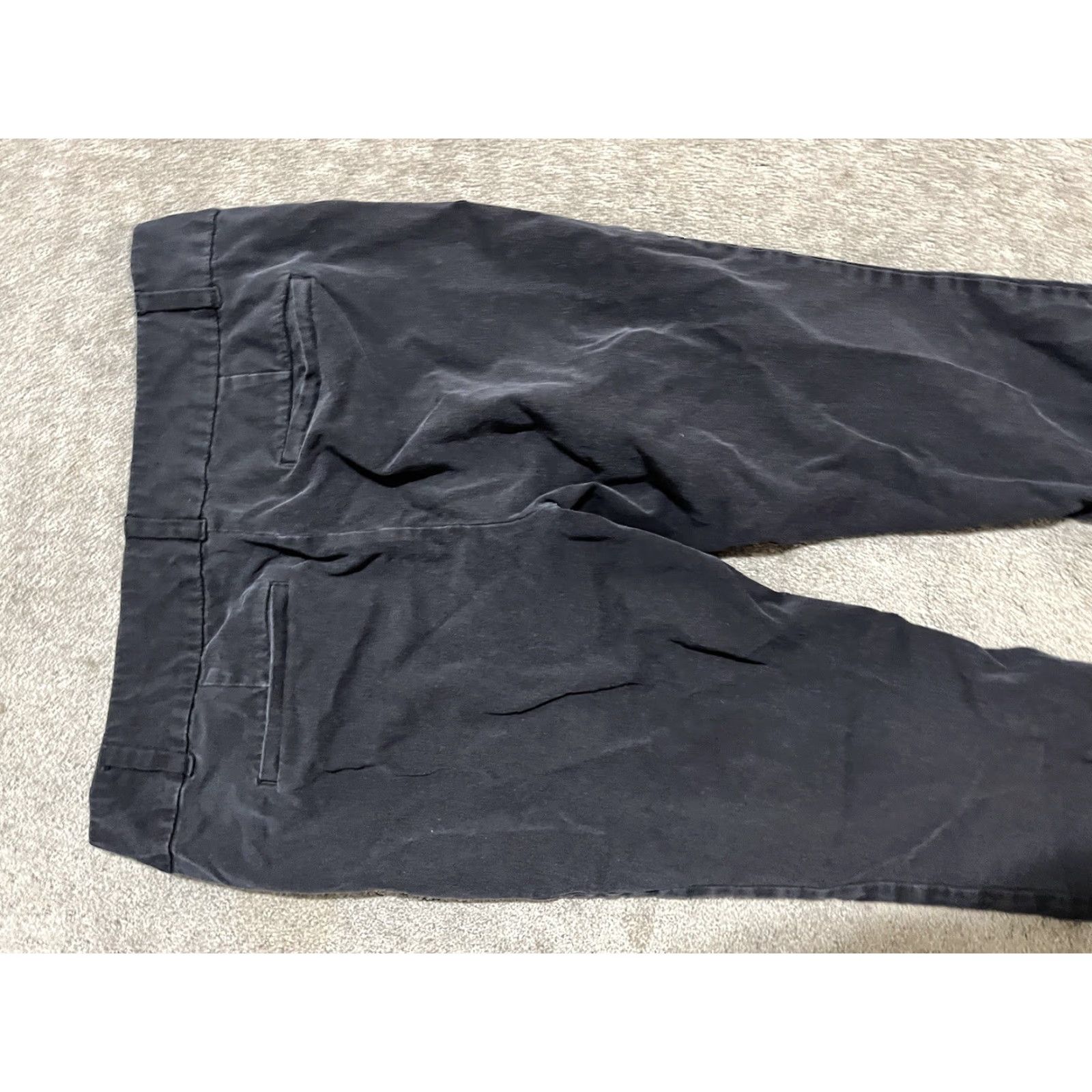 Loft VINTAGE LOFT Black Skinny Pants Women’s Size 8 Mid Rise Stretch Pockets Dress Size 30" / US 8 / IT 44 - 4 Thumbnail