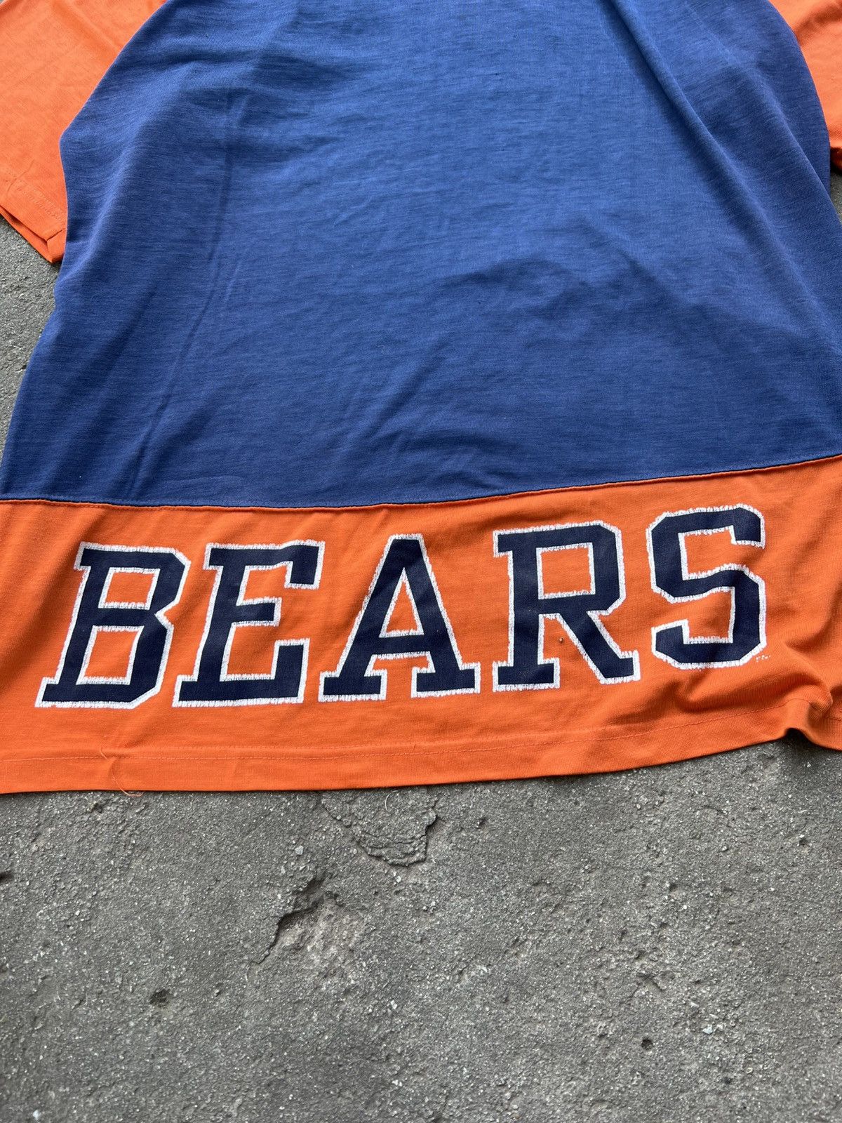 Starter VINTAGE 90’S STARTER CHICAGO BEARS NFL HOODED T SHIRT AOP Size US L / EU 52-54 / 3 - 11 Thumbnail