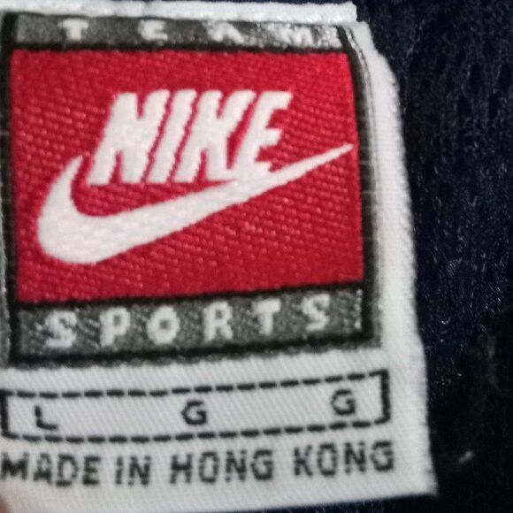 Nike × Vintage Vintage Nike Team Mesh Lined Wind Pants Joggers Trainers Size US 32 / EU 48 - 4 Thumbnail