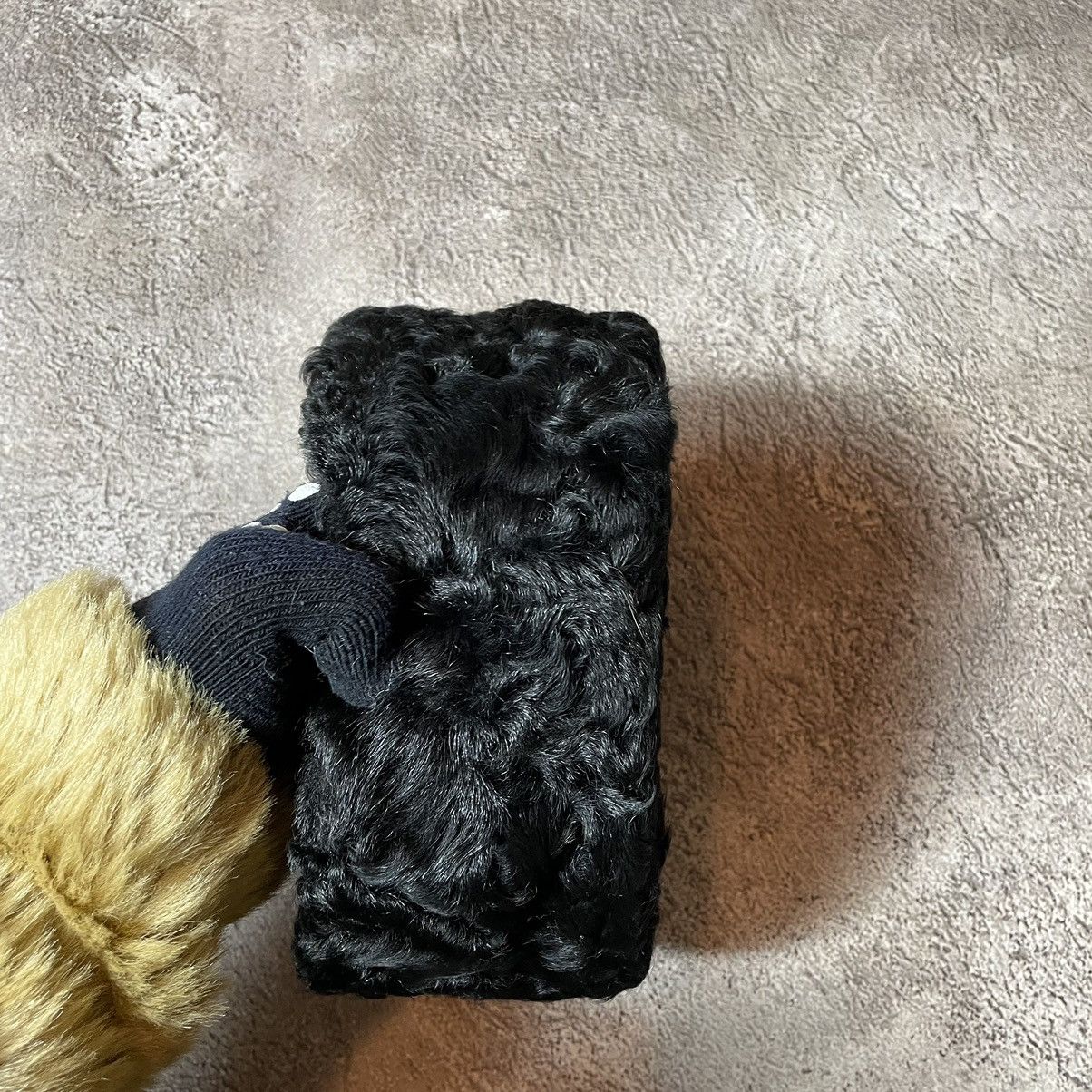 If Six Was Nine Vintage 90s Alt Beanie Mohair Ushanka Faux American VTg Size ONE SIZE - 4 Thumbnail