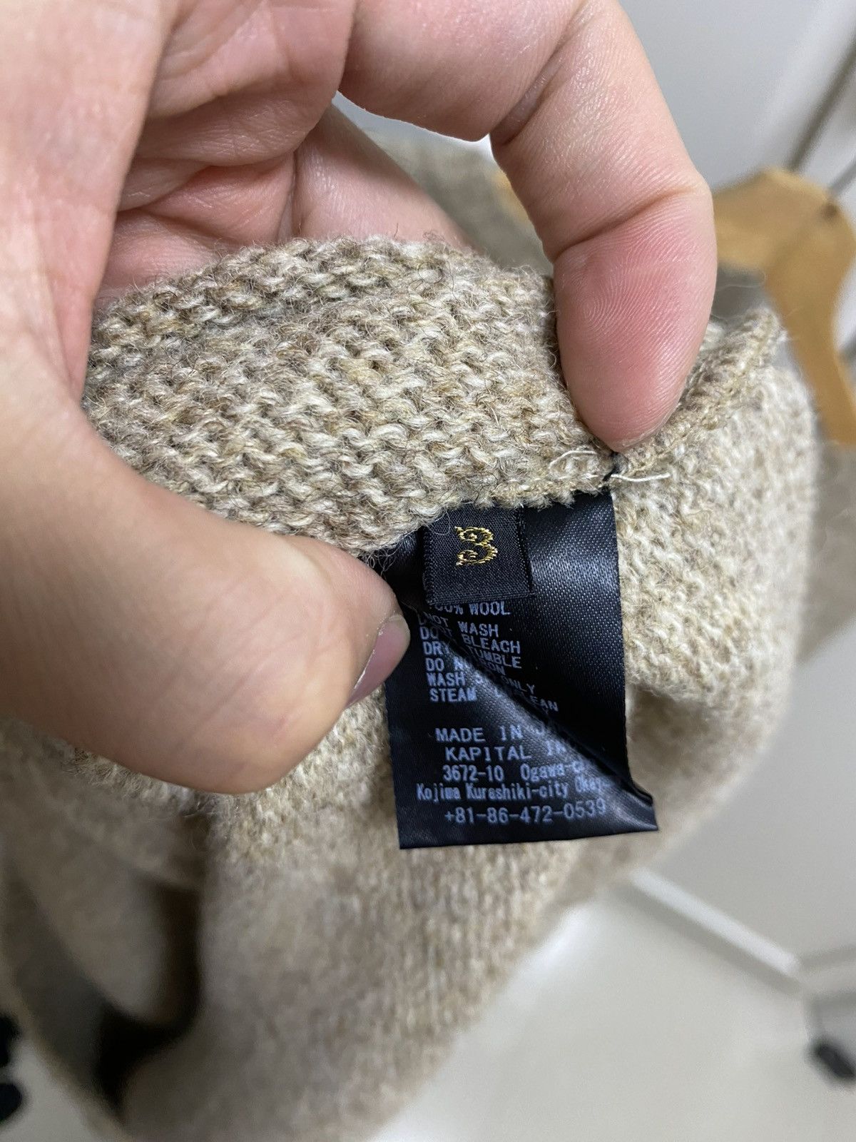 Kapital Kapital wool pullover Size US M / EU 48-50 / 2 - 6 Thumbnail