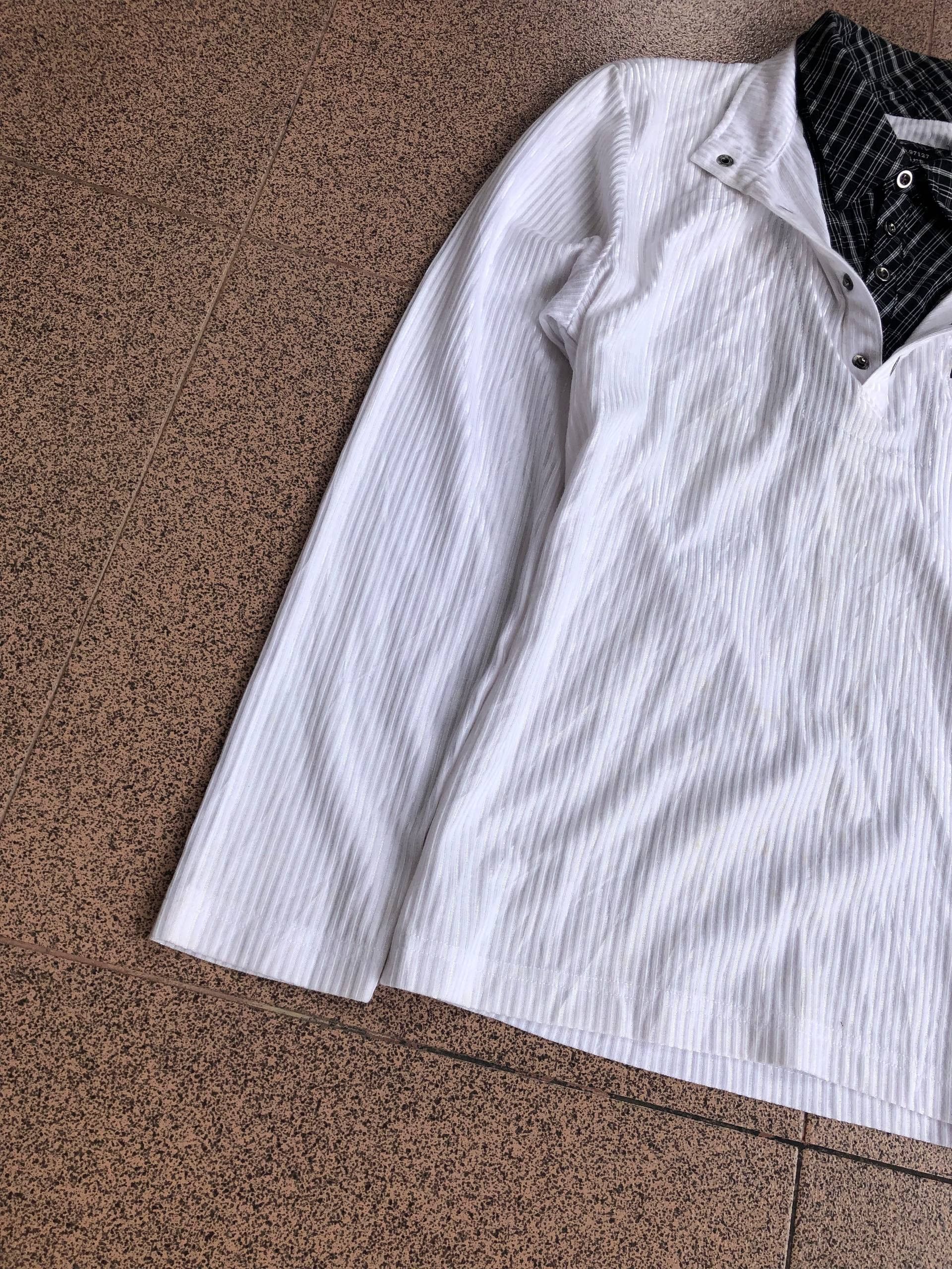 If Six Was Nine 2000s Double Layer Collar Zipper Amorte Vkei Style Size US L / EU 52-54 / 3 - 6 Thumbnail