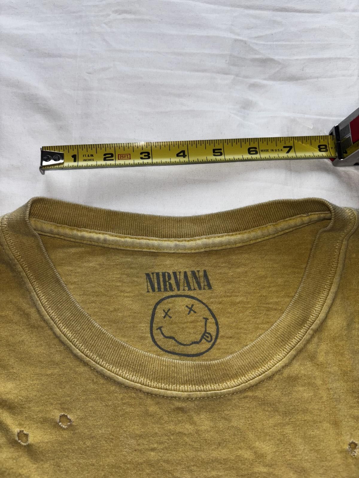 Nirvana Vintage Nirvana Smiley Face Graphic Tshirt Size US M / EU 48-50 / 2 - 8 Thumbnail