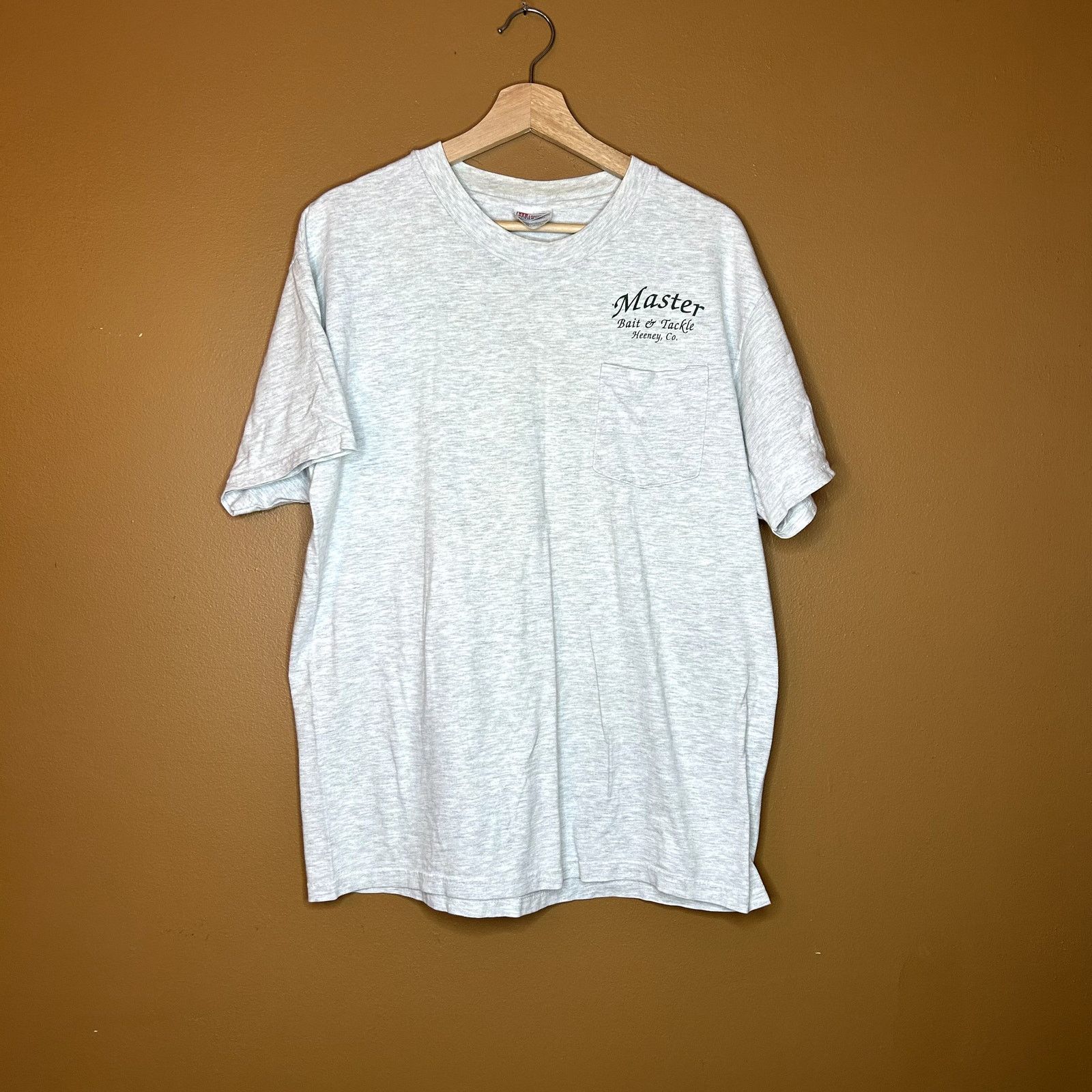 Hanes Y2K Fishermans Funny T-Shirt Size US L / EU 52-54 / 3 - 3 Thumbnail