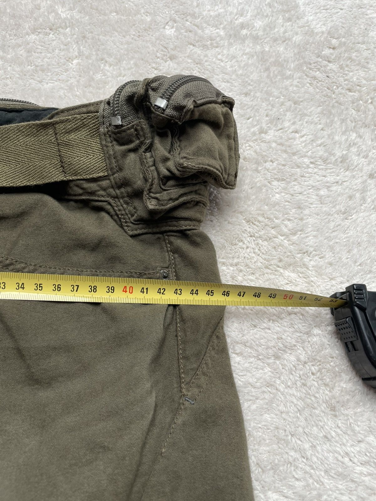 Le Grande Bleu (L.G.B.) 2000s L..G.B distressed cargo skirt Size 27" / US 4 / IT 40 - 11 Thumbnail