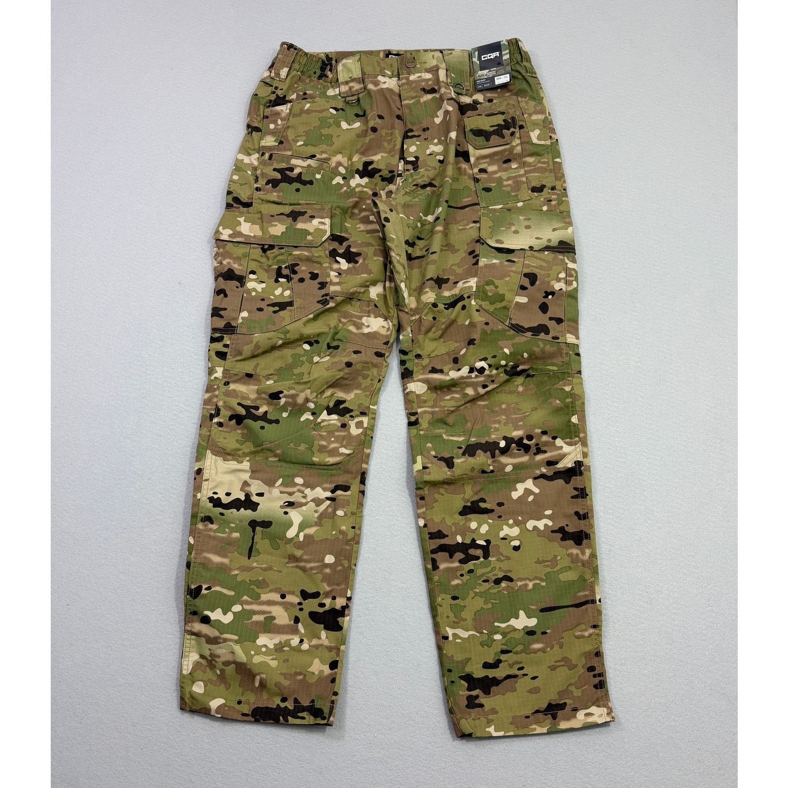 Vintage CQR Tactical Cargo Pants Men's 36x32 Camo MultiCam Work Size US 36 / EU 52 - 1 Thumbnail