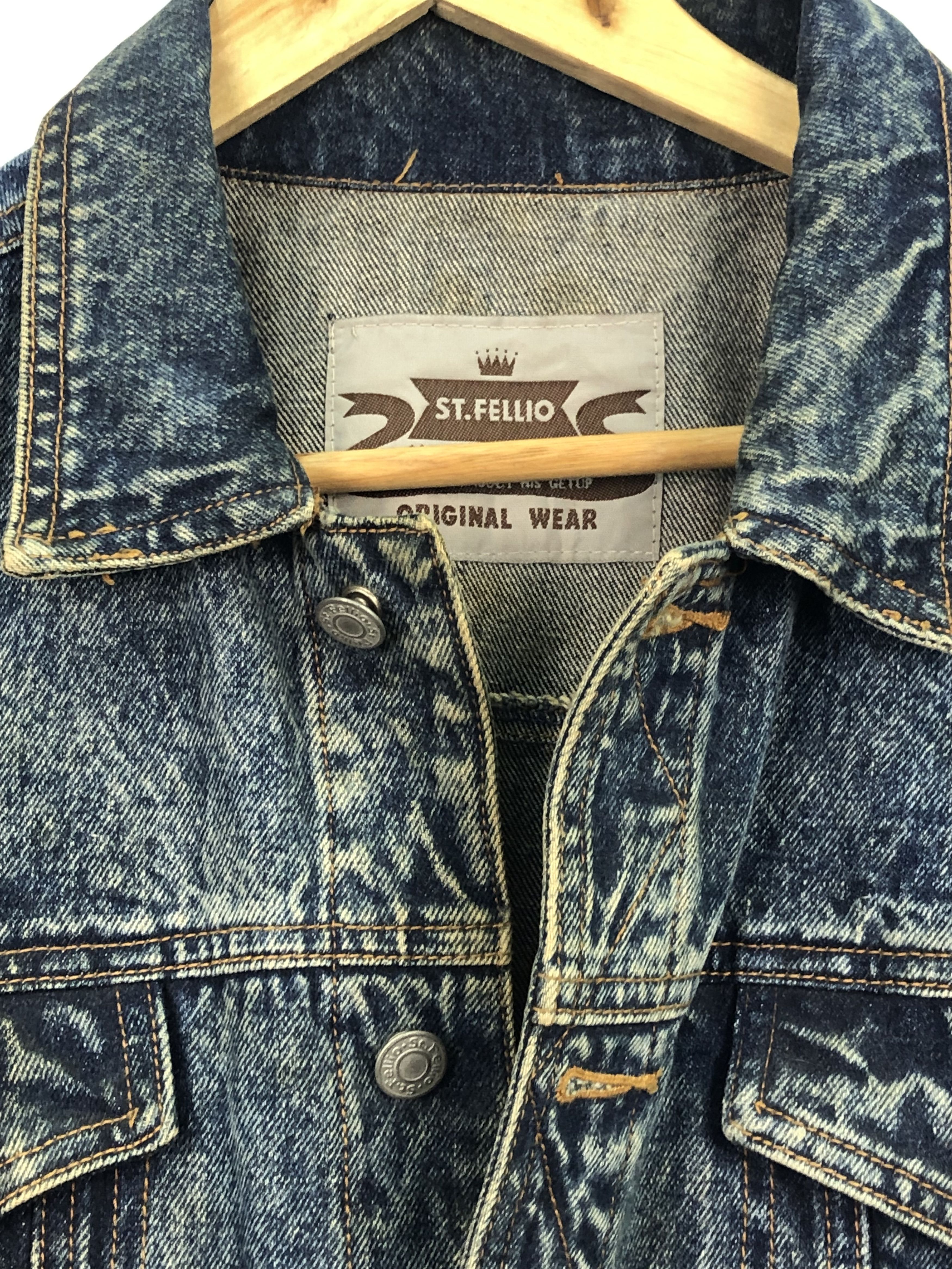 Japanese Brand Vintage Japanese Brand Trucker Denim J0303 Size US M / EU 48-50 / 2 - 8 Thumbnail