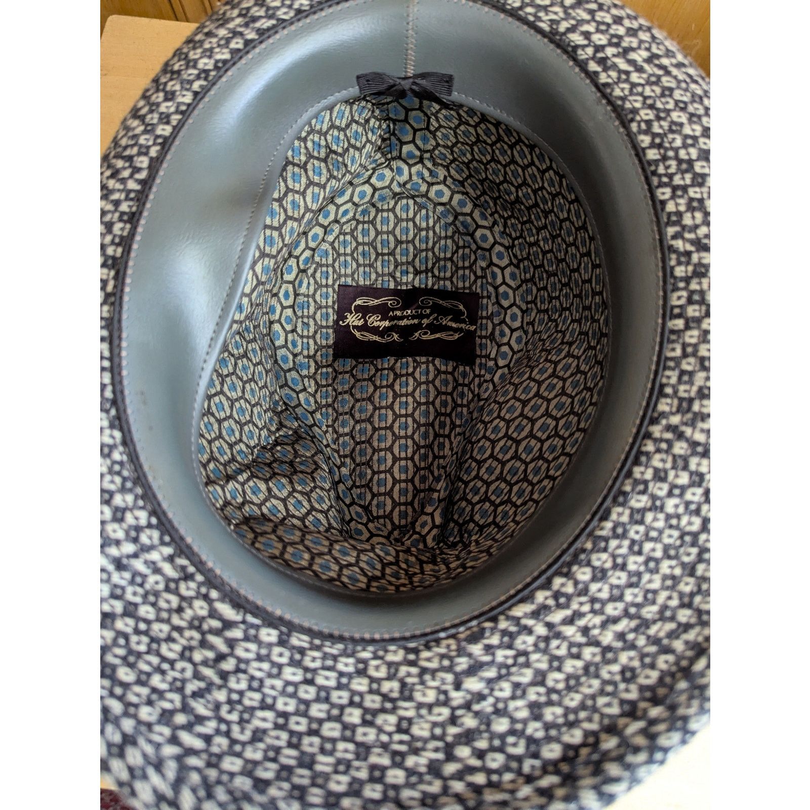Other 1950's Fedora Hat Corporation of America Knox Med 7-7 1/4 Size ONE SIZE - 4 Thumbnail