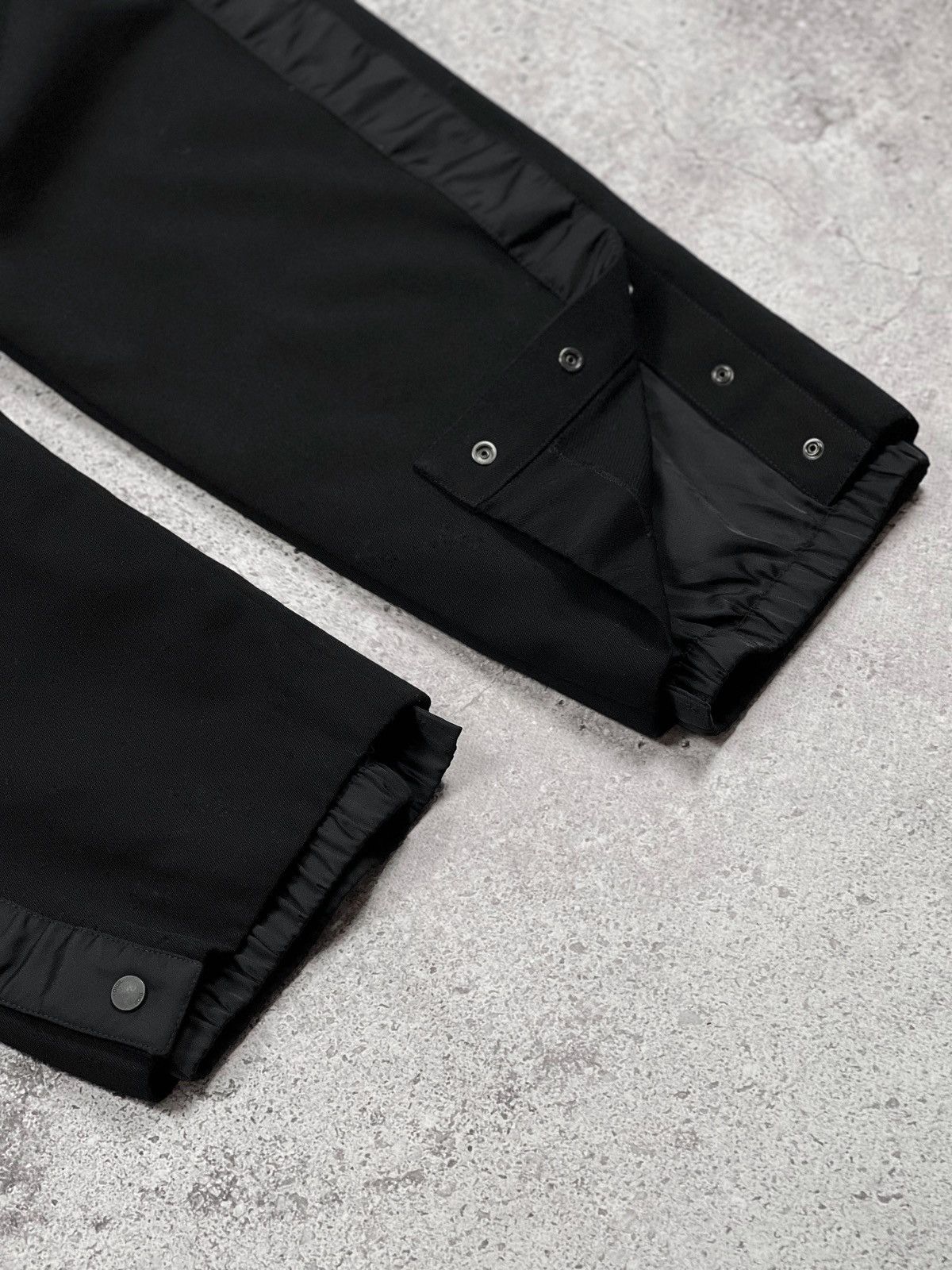 Dior × Kaws Dior Wool Pants SS22 Kim Jones Side Stripe Trousers Size US 34 / EU 50 - 4 Thumbnail