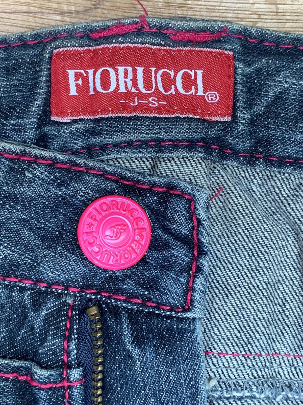 Fiorucci Rare.. Fiorucci Double Waist ZipperJean Pants Size US 28 / EU 44 - 22 Thumbnail