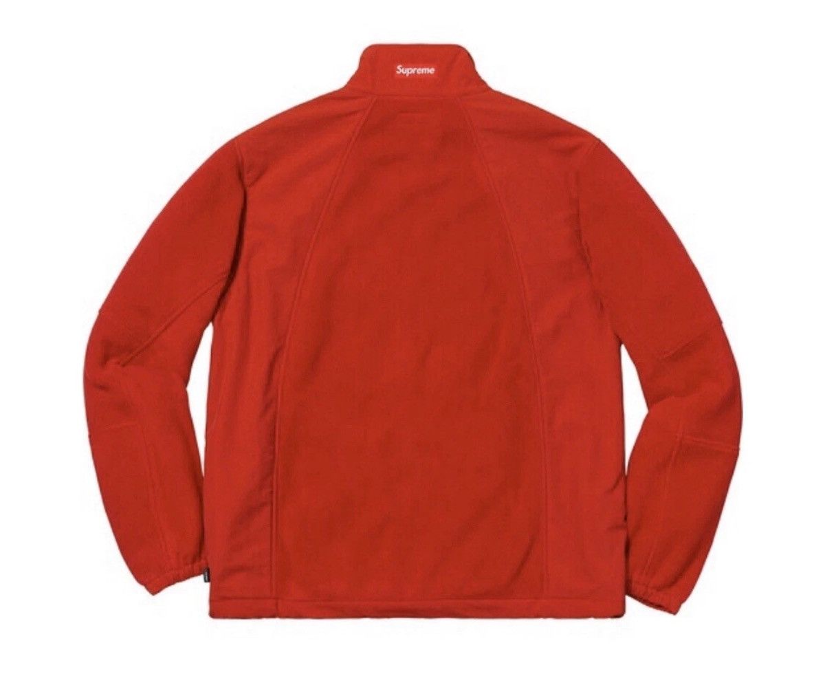 Supreme Supreme®/ Polartec® Zip Up Jacket Red Sz: Medium Size US M / EU 48-50 / 2 - 2 Thumbnail