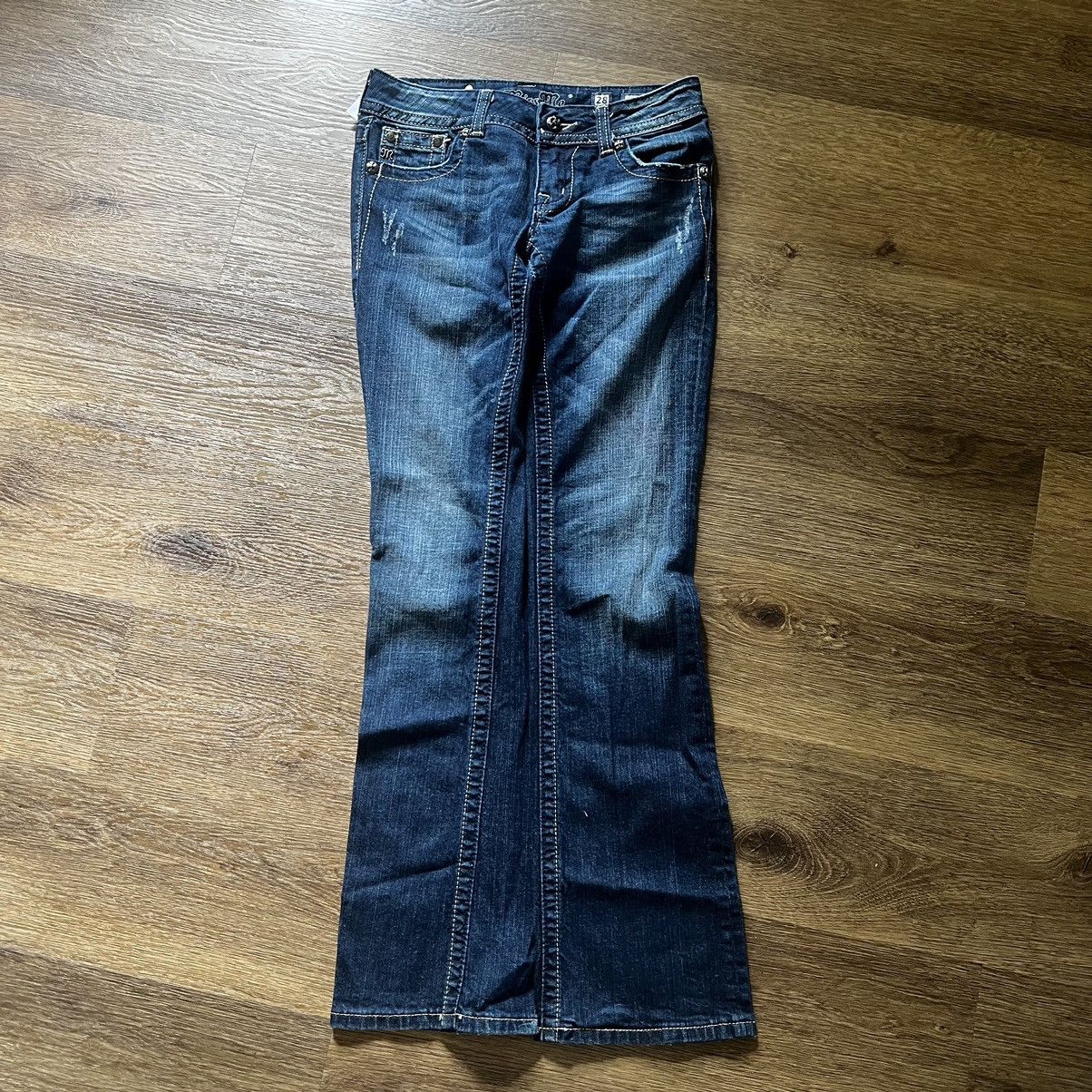 Y2K Miss Me Jeans w/ Angel Wing Pockets