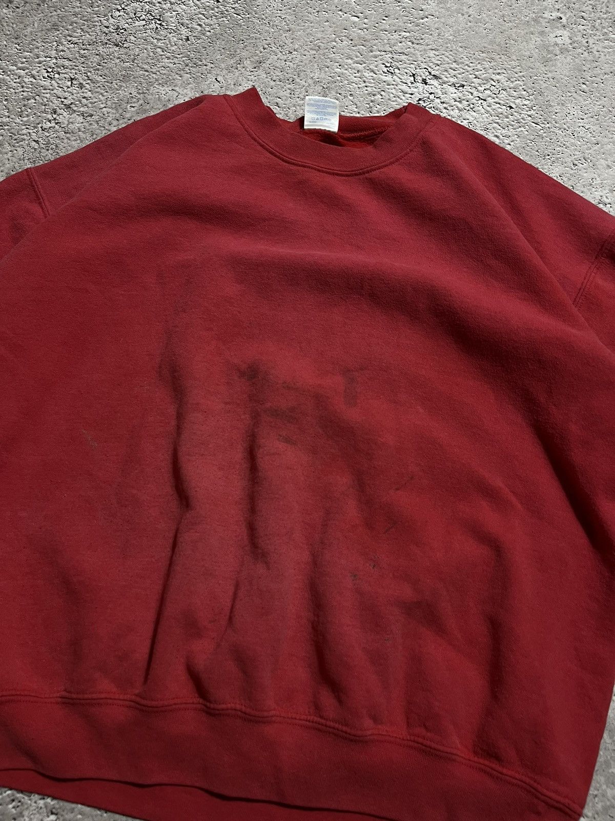 Gildan Vintage Y2K Baggy Gildan Faded Blank Crewneck Sweatshirt Size US L / EU 52-54 / 3 - 4 Thumbnail
