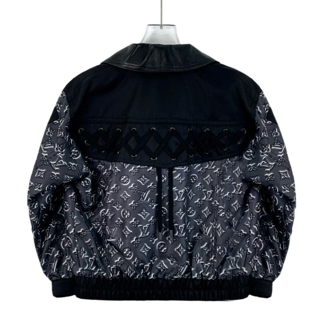Louis Vuitton Louis Vuitton Monogram Patchwork Logo Print Zip-Up Jacket (S Size XS / US 0-2 / IT 36-38 - 7 Thumbnail
