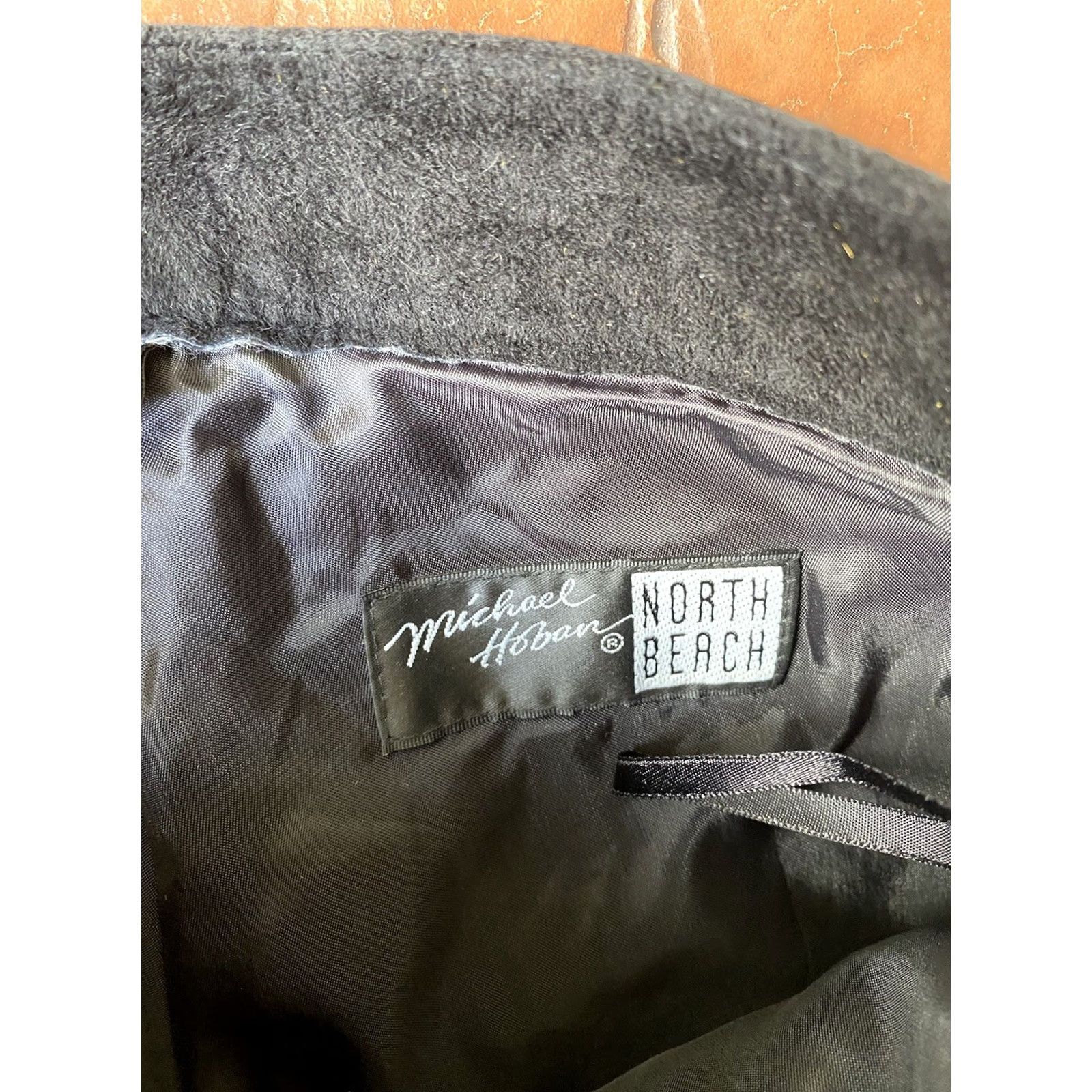 Vintage VINTAGE Michael Hoban North Beach Suede Leather Pants Womens 7/8 Black Leather Zipper Beach Hip 32 Inseam Girls? Size 28" / US 6 / IT 42 - 3 Thumbnail