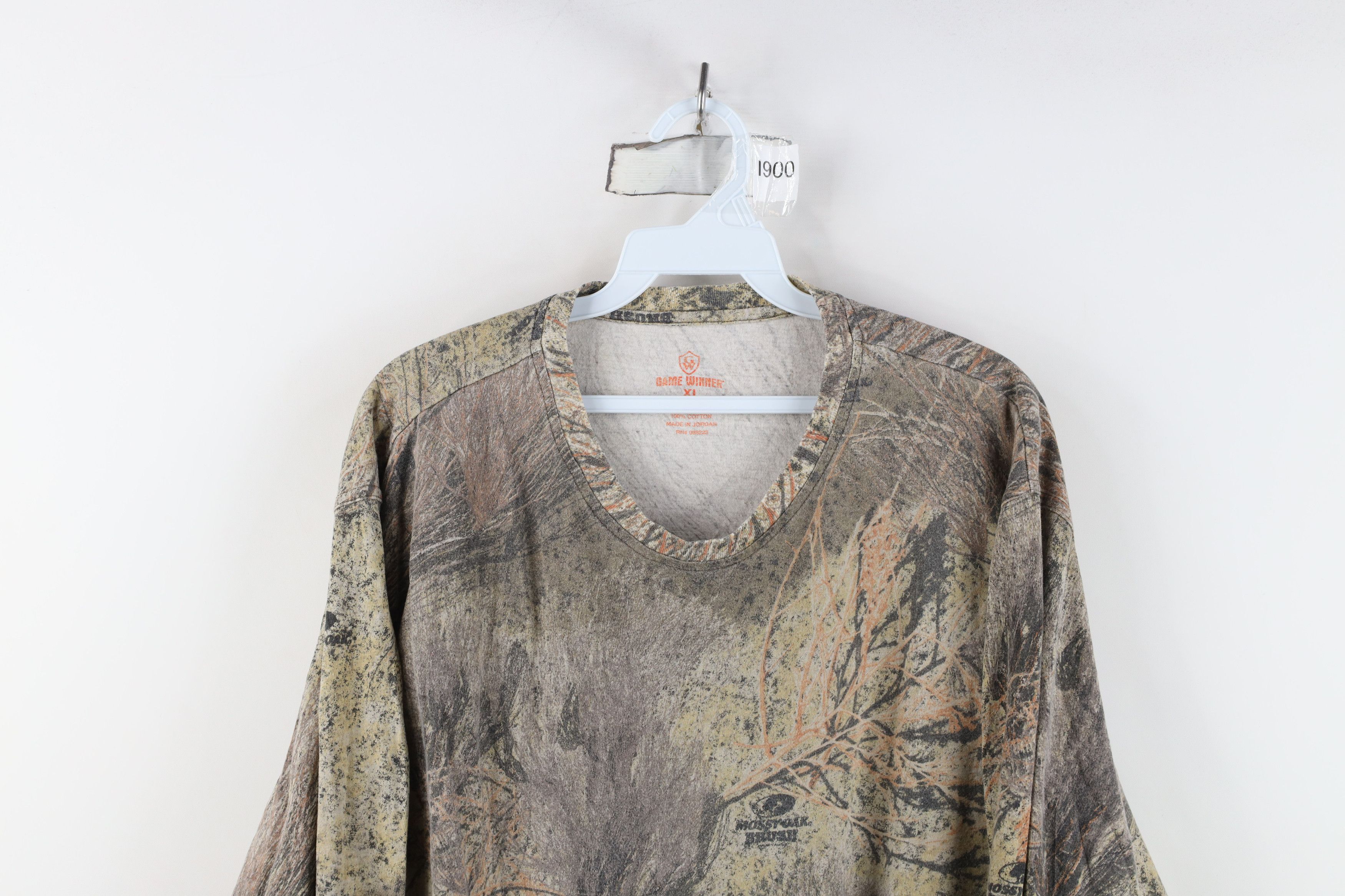 Vintage Vintage Y2K Streetwear Brush Camouflage Long Sleeve T-Shirt Size US XL / EU 56 / 4 - 2 Thumbnail