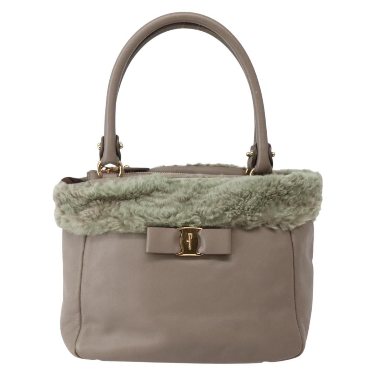Salvatore Ferragamo Salvatore Ferragamo Vala Leather Size ONE SIZE - 1 Thumbnail