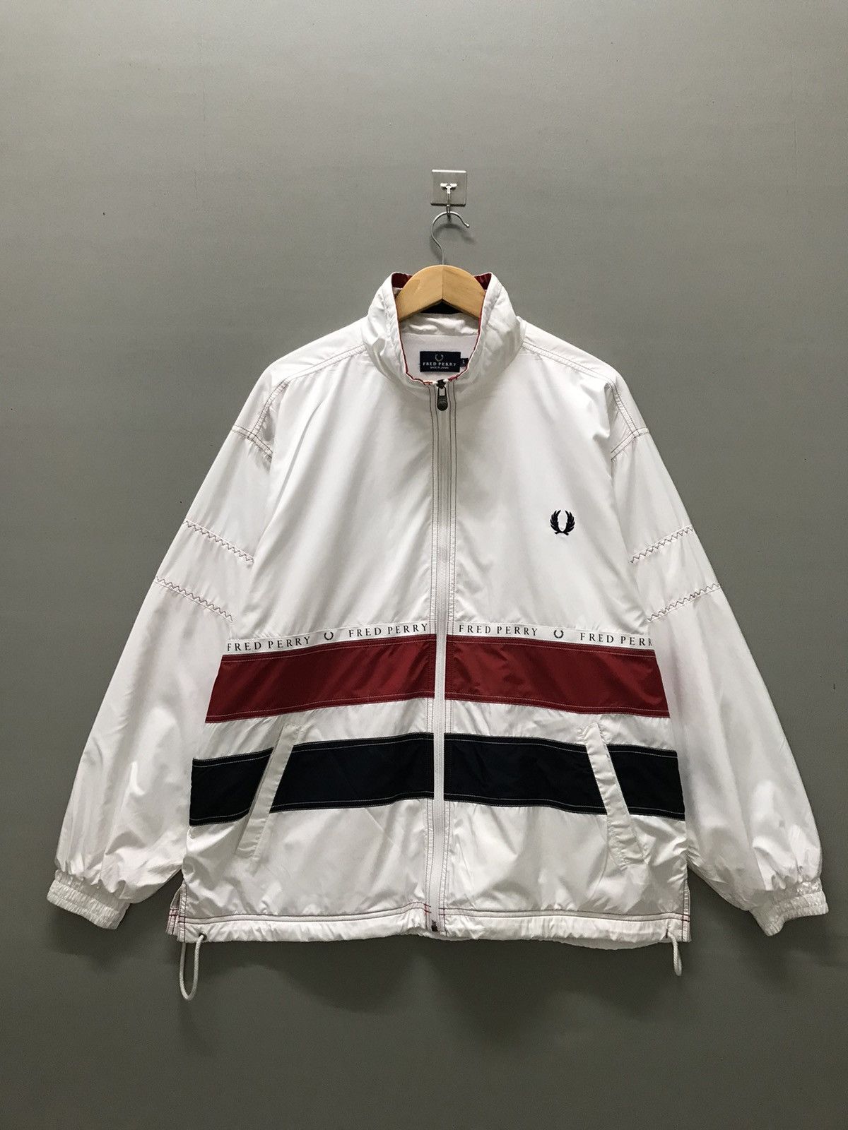 Fred Perry × Vintage Vintage Fred Perry Light Jacket | Grailed