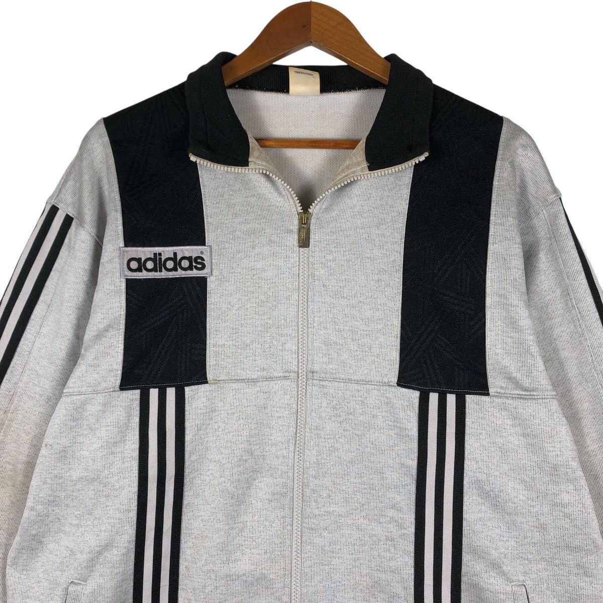 Adidas ADIDAS Rare Design Zipper Track Jacket Size US L / EU 52-54 / 3 - 2 Thumbnail