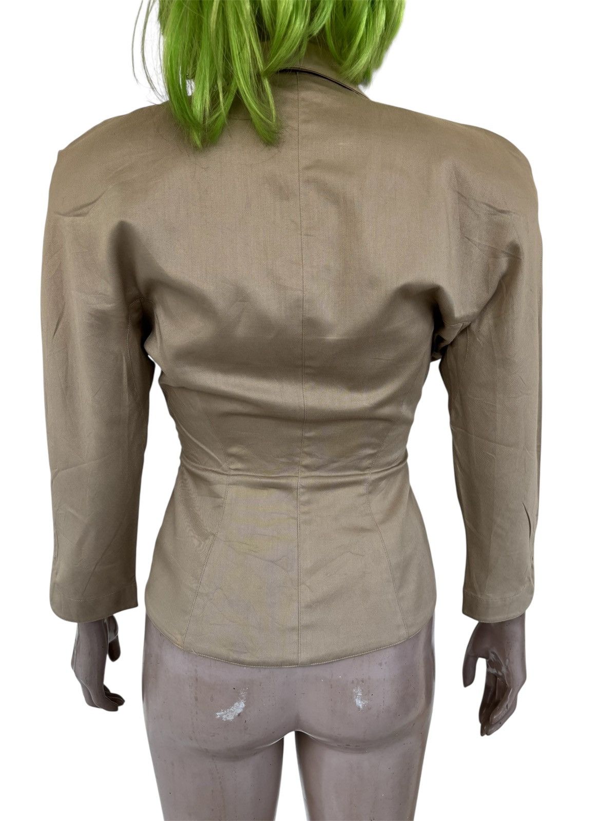 Thierry Mugler 1980s Corset Blazer Jacket Size S / US 4 / IT 40 - 5 Thumbnail