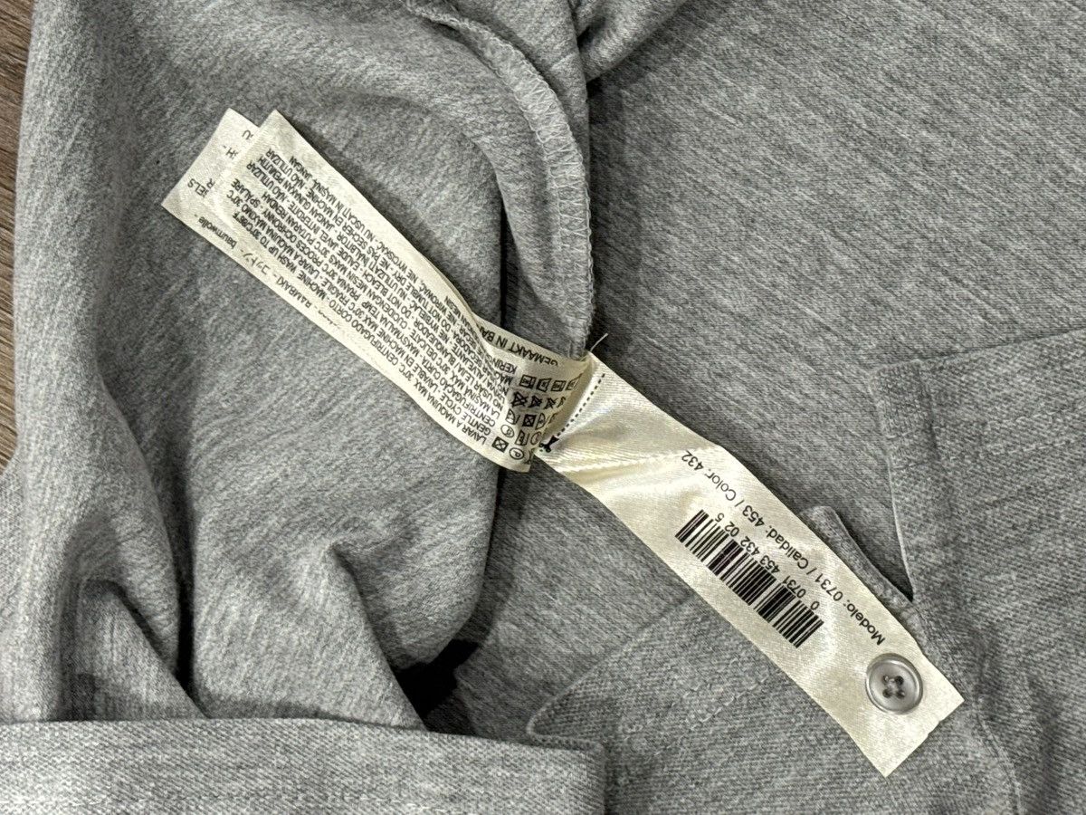 Massimo Dutti Massimo Dutti Grey Piqué Cotton Polo Shirt - Slim Fit - NWT Size US M / EU 48-50 / 2 - 9 Thumbnail