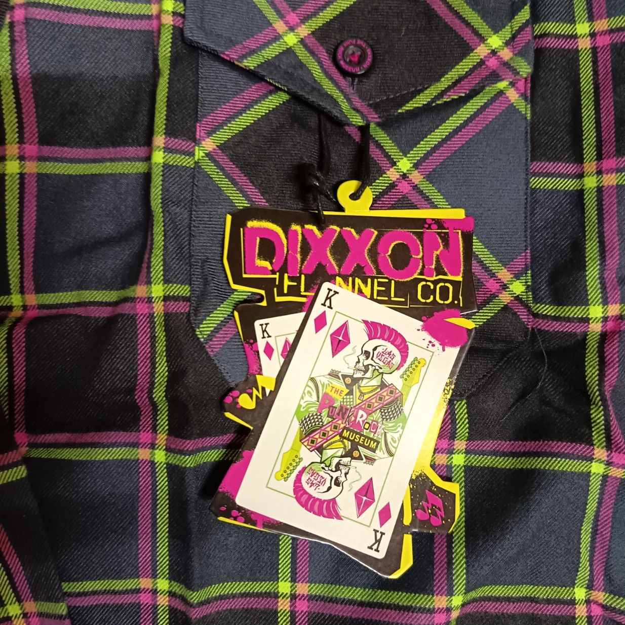 Dixxon Dixxon Flannel Punk Rock Museum Shirt Size US XL / EU 56 / 4 - 3 Thumbnail