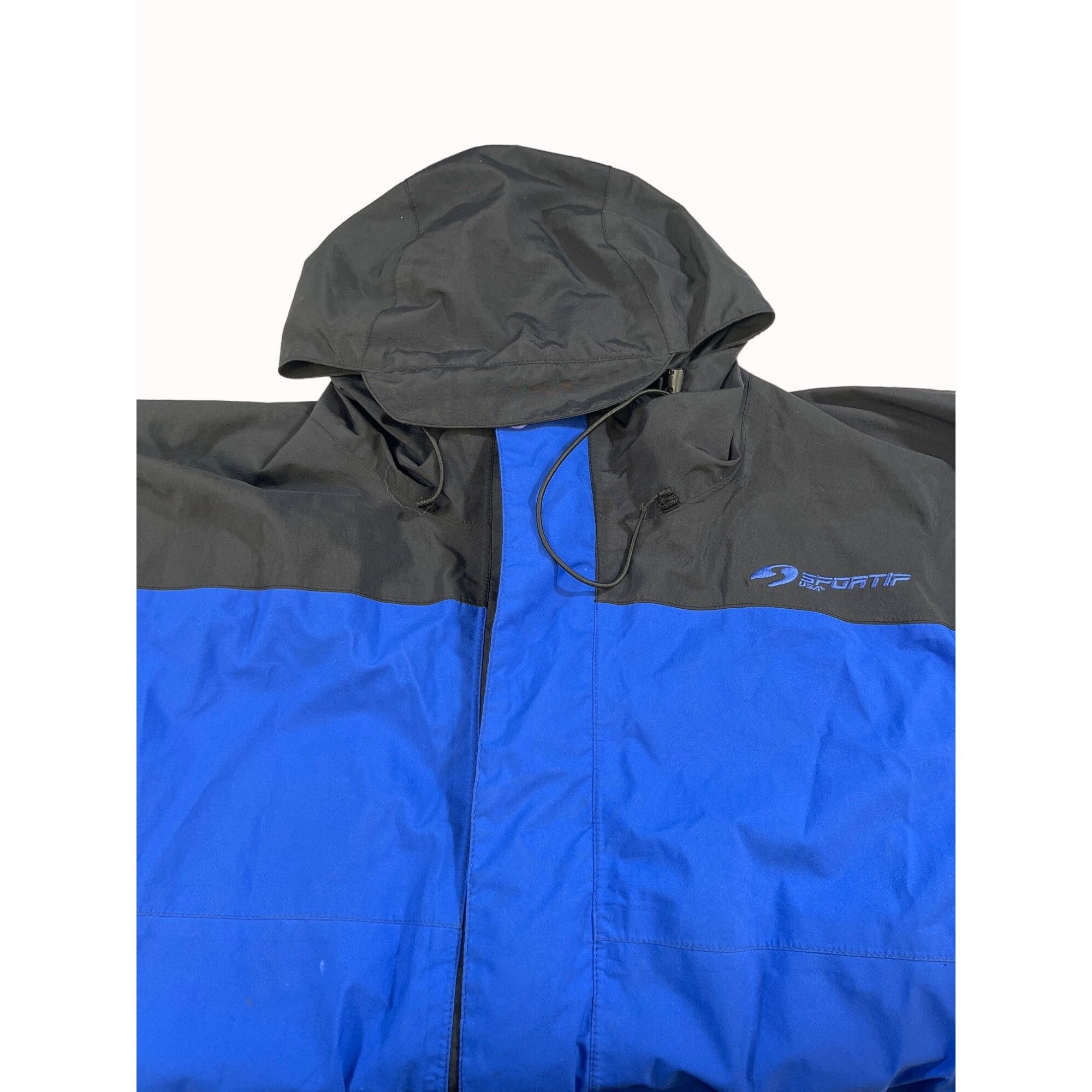 Sportif Sportif Gore Tex Mens Blue Windbreaker Jacket Size XXL SKU 6 Size US XXL / EU 58 / 5 - 3 Thumbnail