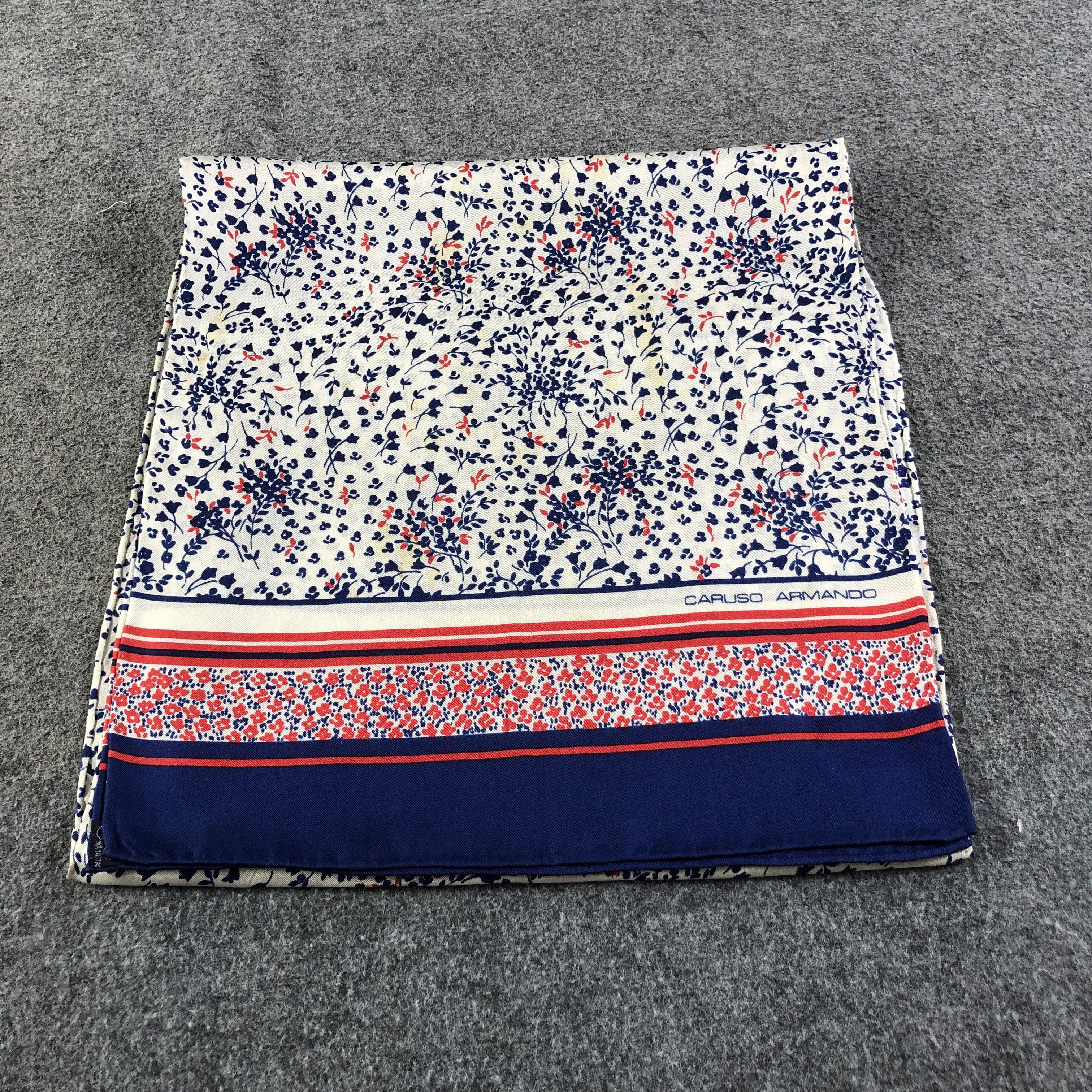 Caruso Caruso Armando Silk Stole Silk Scarf M777 Size ONE SIZE - 2 Thumbnail