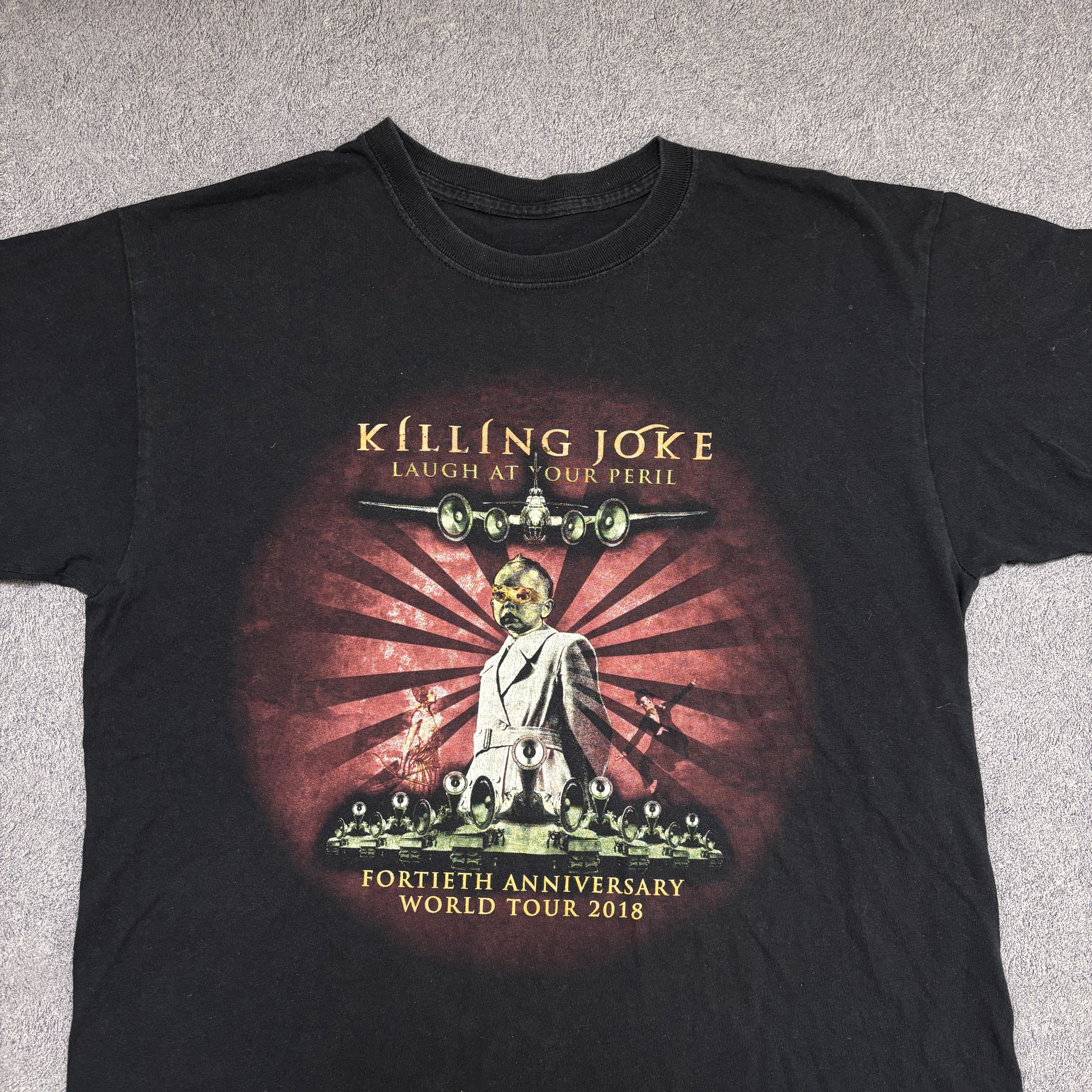 Band Tees Killing Joke Shirt Tour Concert Rock Band Tee Ministry Size US L / EU 52-54 / 3 - 3 Thumbnail