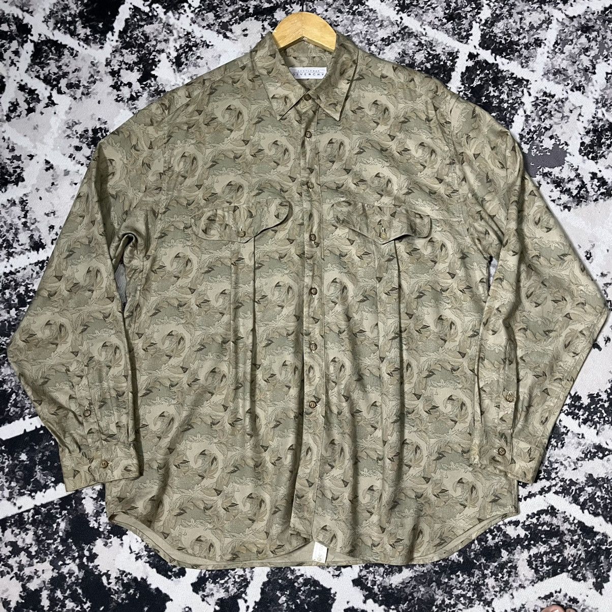 Givenchy a20 Givenchy Gentleman Flora shirt Size US XL / EU 56 / 4 - 3 Thumbnail