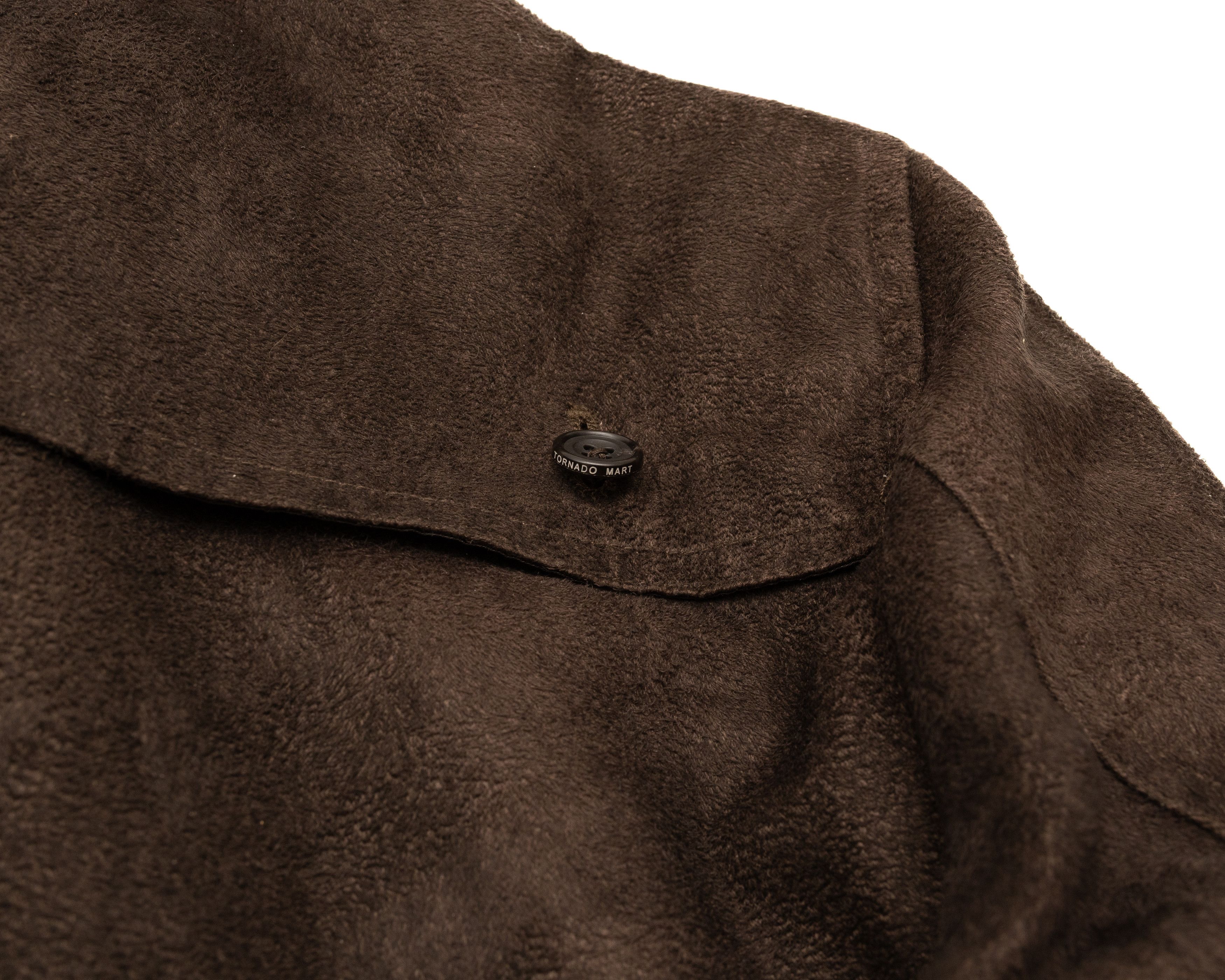 Tornado Mart TORNADO MART Faux Suede Coat Size US M / EU 48-50 / 2 - 7 Thumbnail