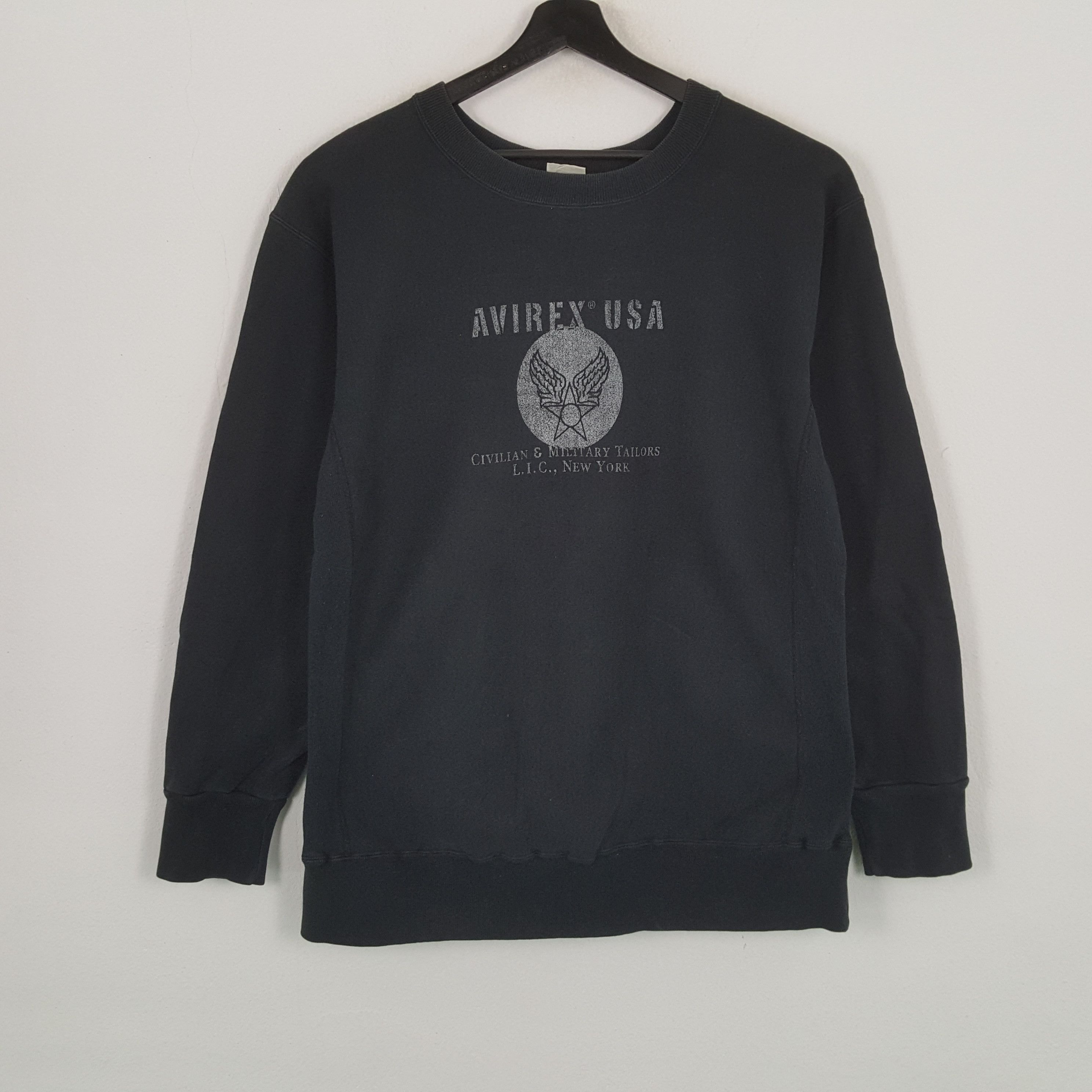 Avirex × Vintage AVIREX USA Sweatshirt Streetwear Style Size US L / EU 52-54 / 3 - 1 Thumbnail