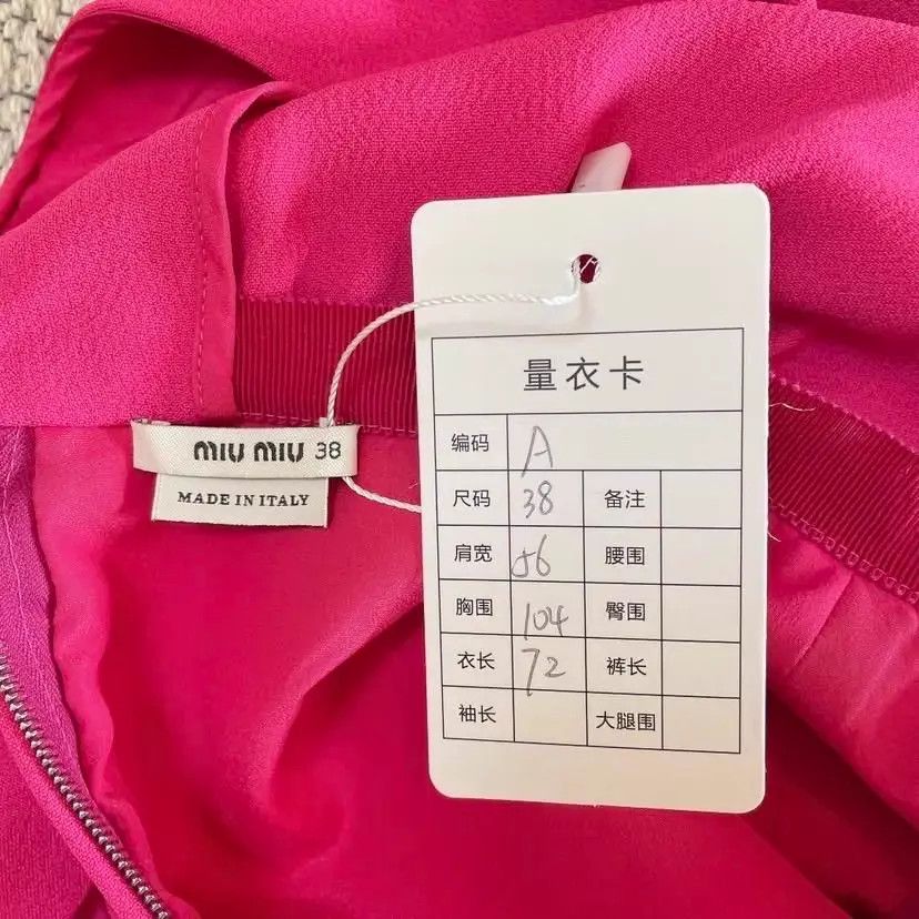 Miu Miu MIU MIU Pink Sleeveless Dress Size 38 Size XS / US 0-2 / IT 36-38 - 8 Thumbnail