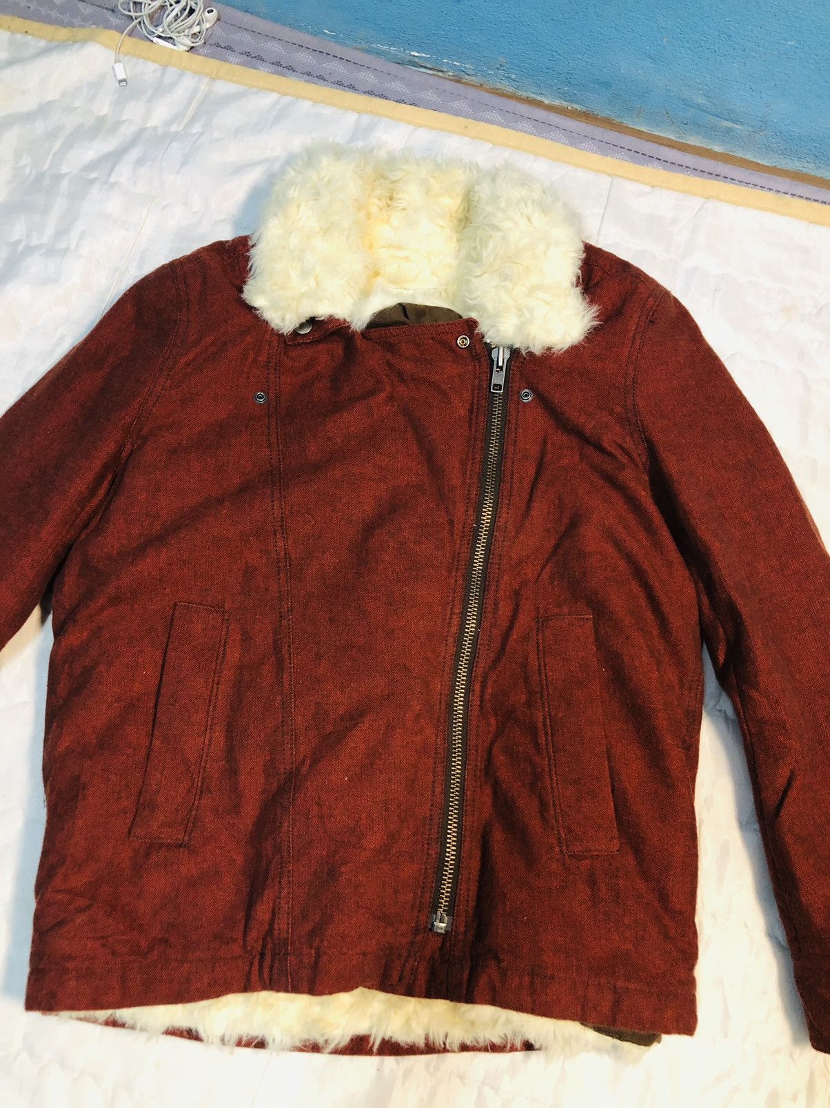 Japanese Brand Moussy Zip-Up Fleece Jacket (13) Size US M / EU 48-50 / 2 - 3 Thumbnail