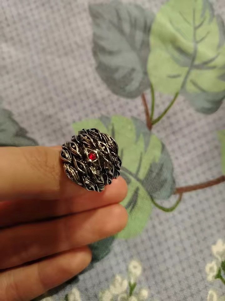 Jewelry Vintage Eyes Monster Adjustable Ring Size ONE SIZE - 5 Thumbnail