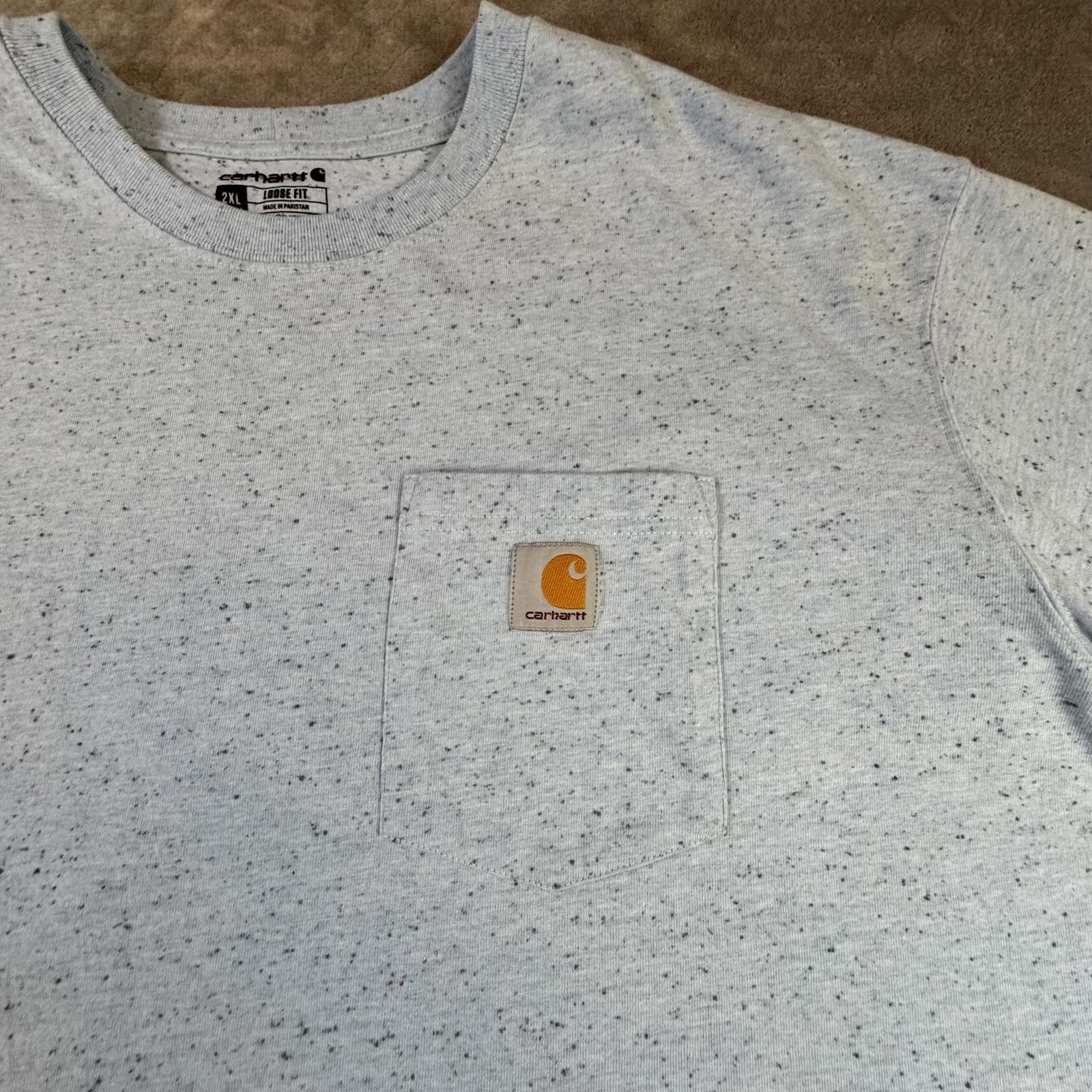 Carhartt Carhartt T-Shirt Men's 2XL Short Sleeve Logo Loose Fit Size US XXL / EU 58 / 5 - 5 Thumbnail