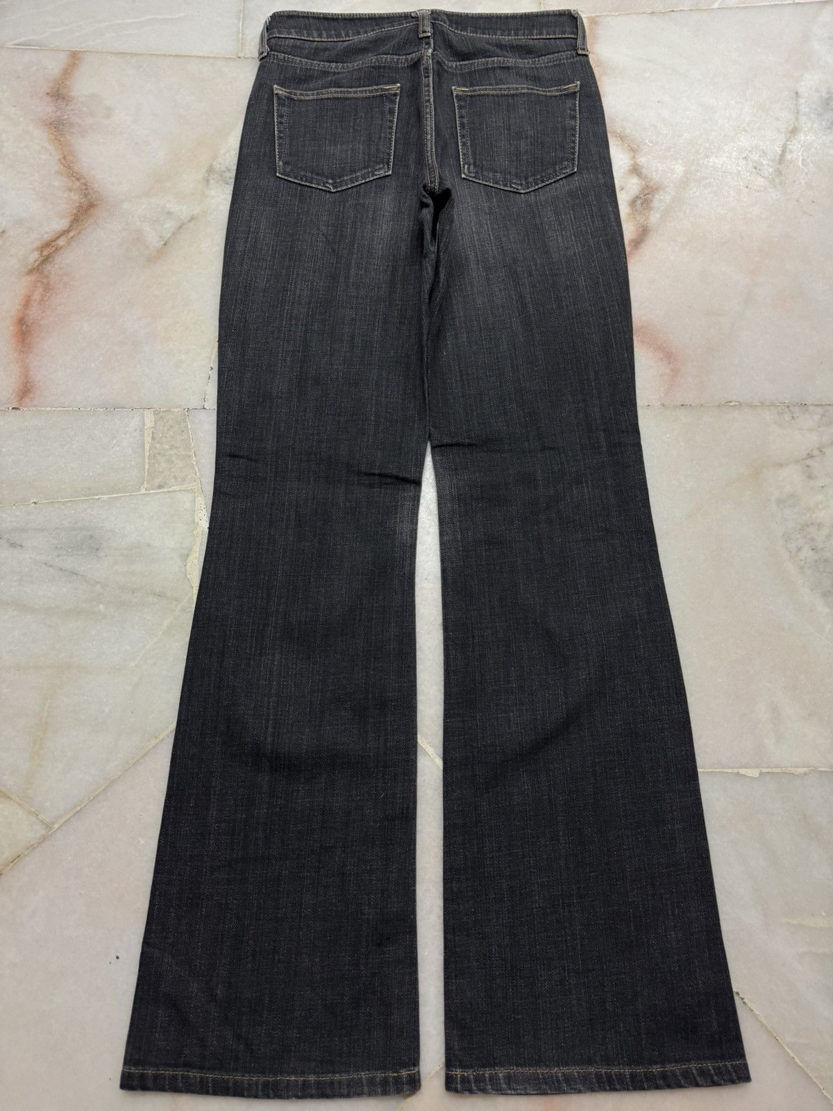 Uniqlo 💥FLARED💥VINTAGE UNIQLO MUD WASHED DISTRESSED JEANS Size 25" / US 0 / IT 36 - 9 Thumbnail