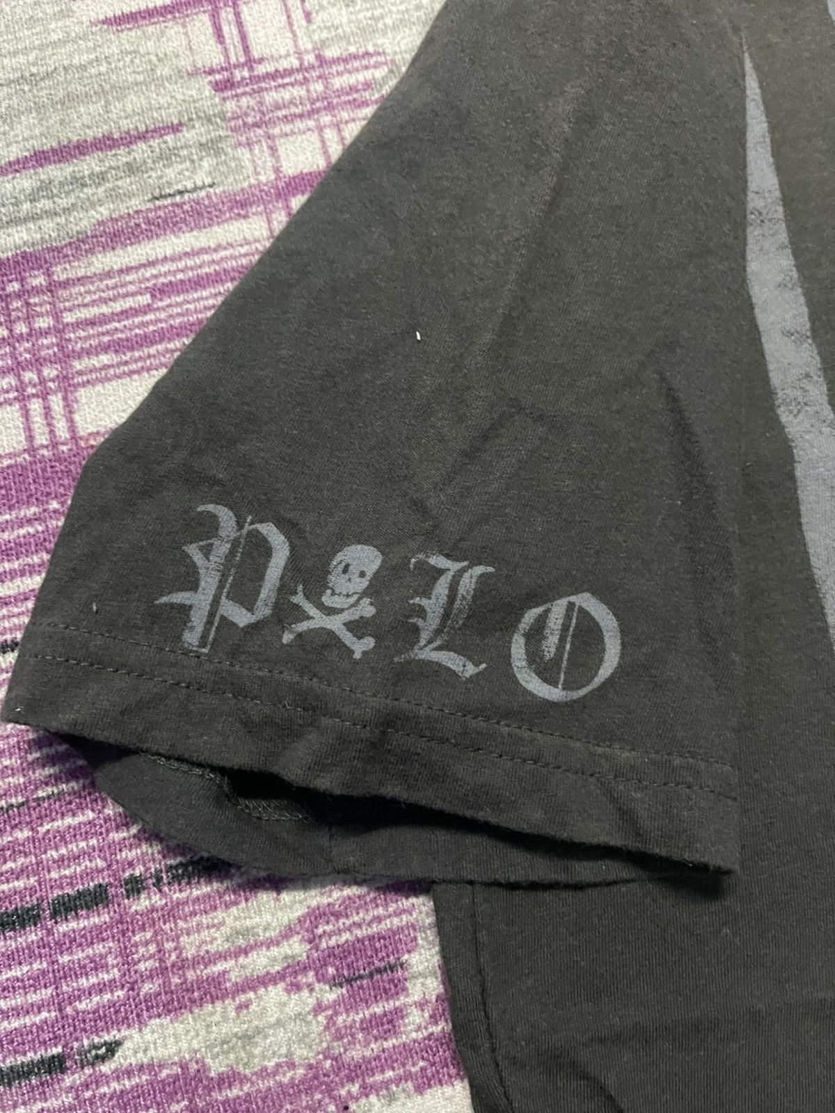Polo Ralph Lauren VINTAGE SUN FADED POLO RALPH LAUREN SKULLS FLAG VERY RARE Size US L / EU 52-54 / 3 - 4 Thumbnail