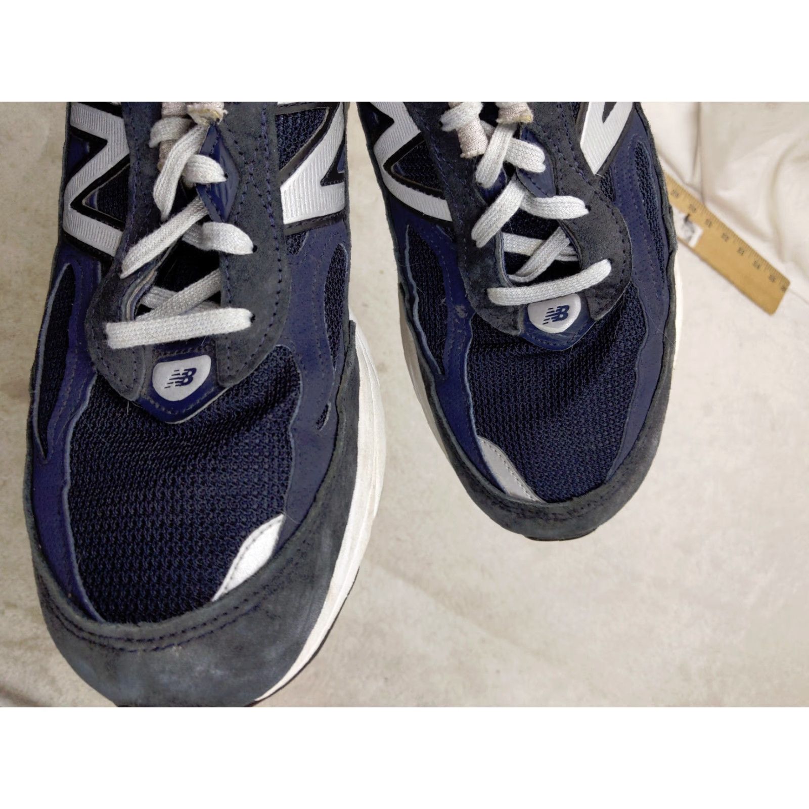 New Balance New Balance Sneaker 990 V6 Fuel Cell Made In USA Mens 12 D 43.5 Navy Blue Size US 12 / EU 45 - 5 Thumbnail