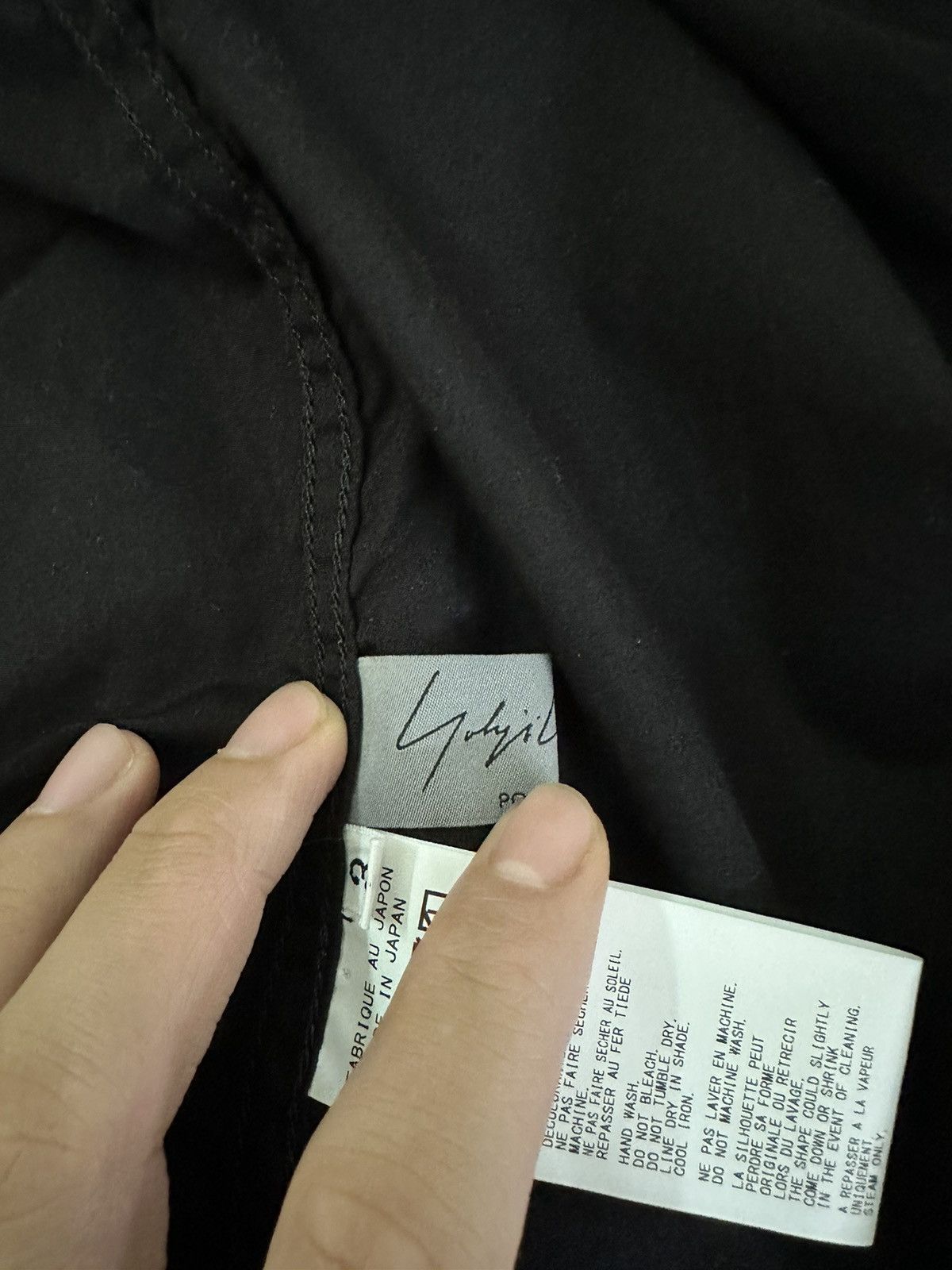 Yohji Yamamoto Yohji Yamamoto long button up shirt runway 2021 Size US L / EU 52-54 / 3 - 7 Thumbnail