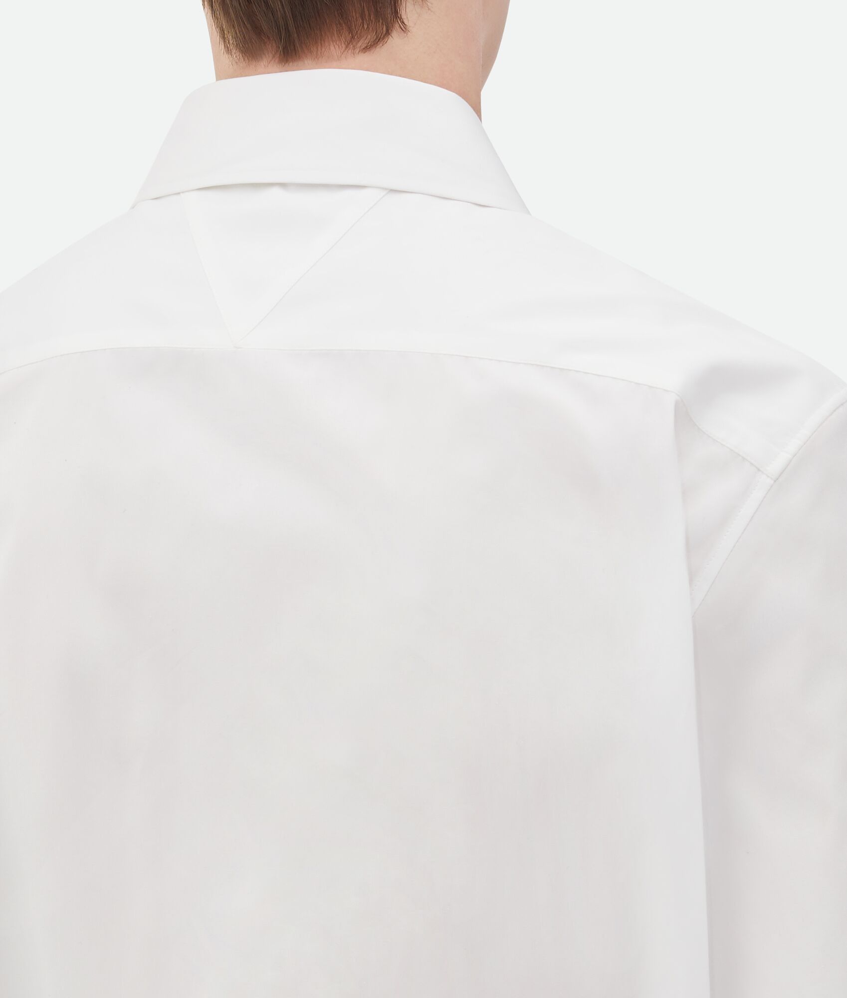 Bottega Veneta o1n1vont1224 Cotton Poplin Shirt in White Size US L / EU 52-54 / 3 - 4 Thumbnail