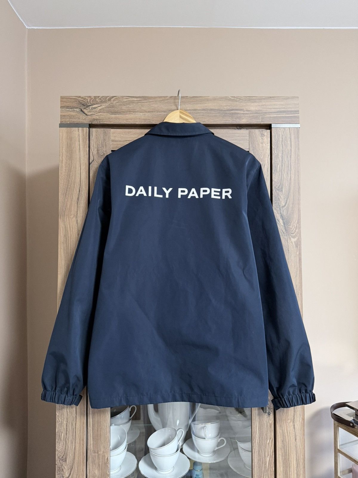 Daily Paper Daily Paper men's coach jacket S Navy Size US S / EU 44-46 / 1 - 1 Thumbnail